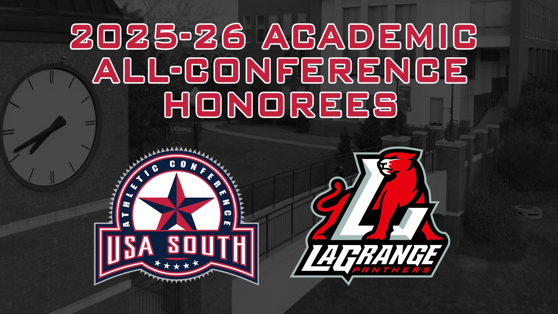 20 Panthers Earns USA South Academic All-Conference Honors