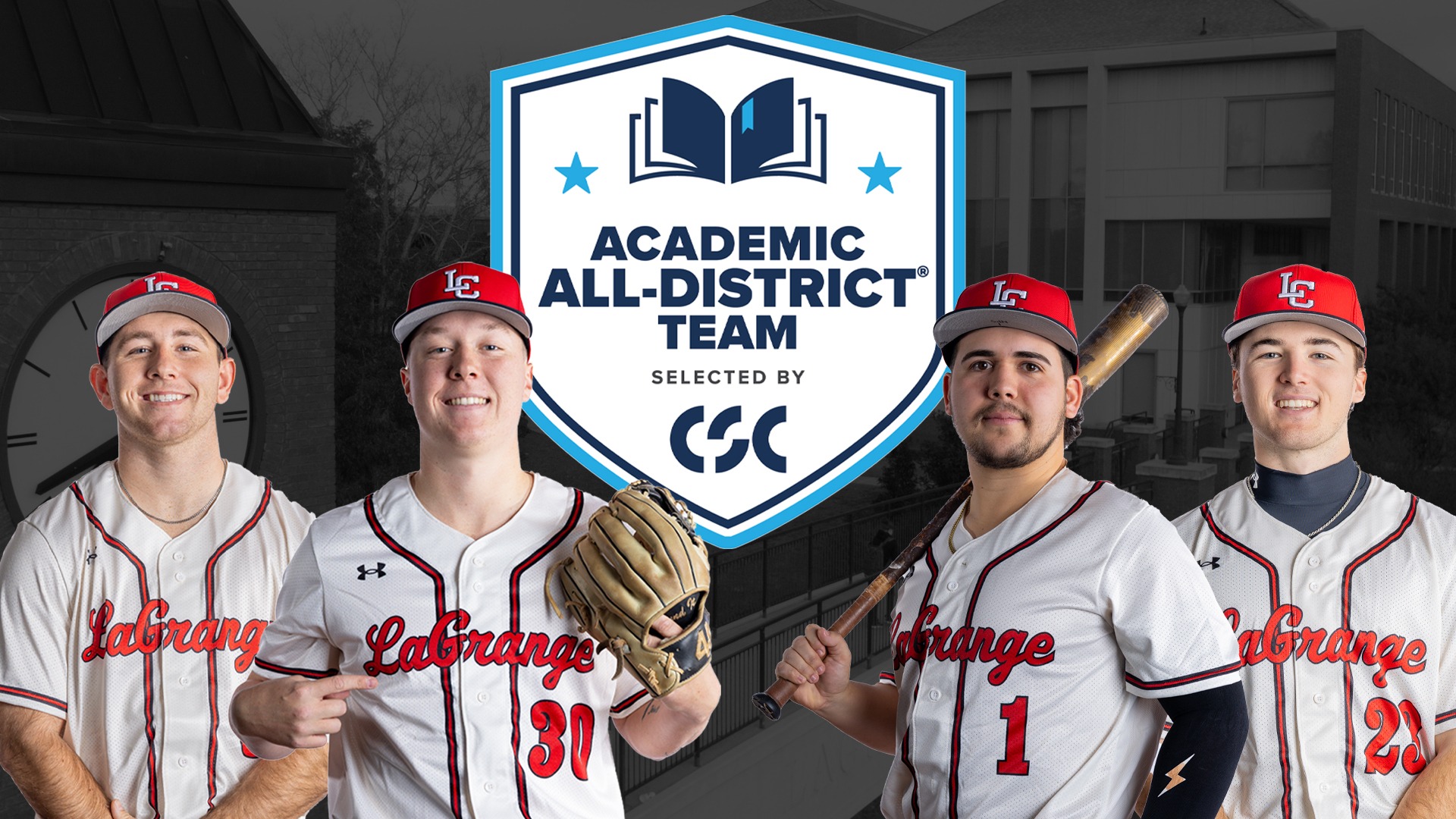Four Panthers Make CSC Baseball Academic All-District