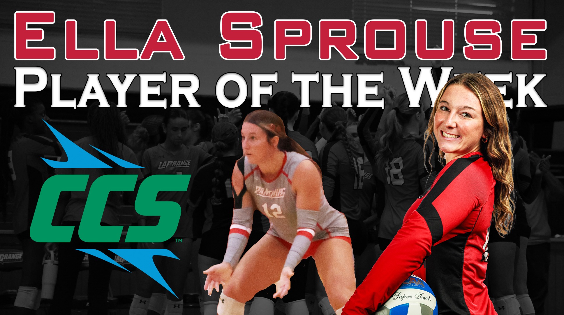 Twice is Nice: Sprouse Takes 2nd WVB CCS Player of the Week