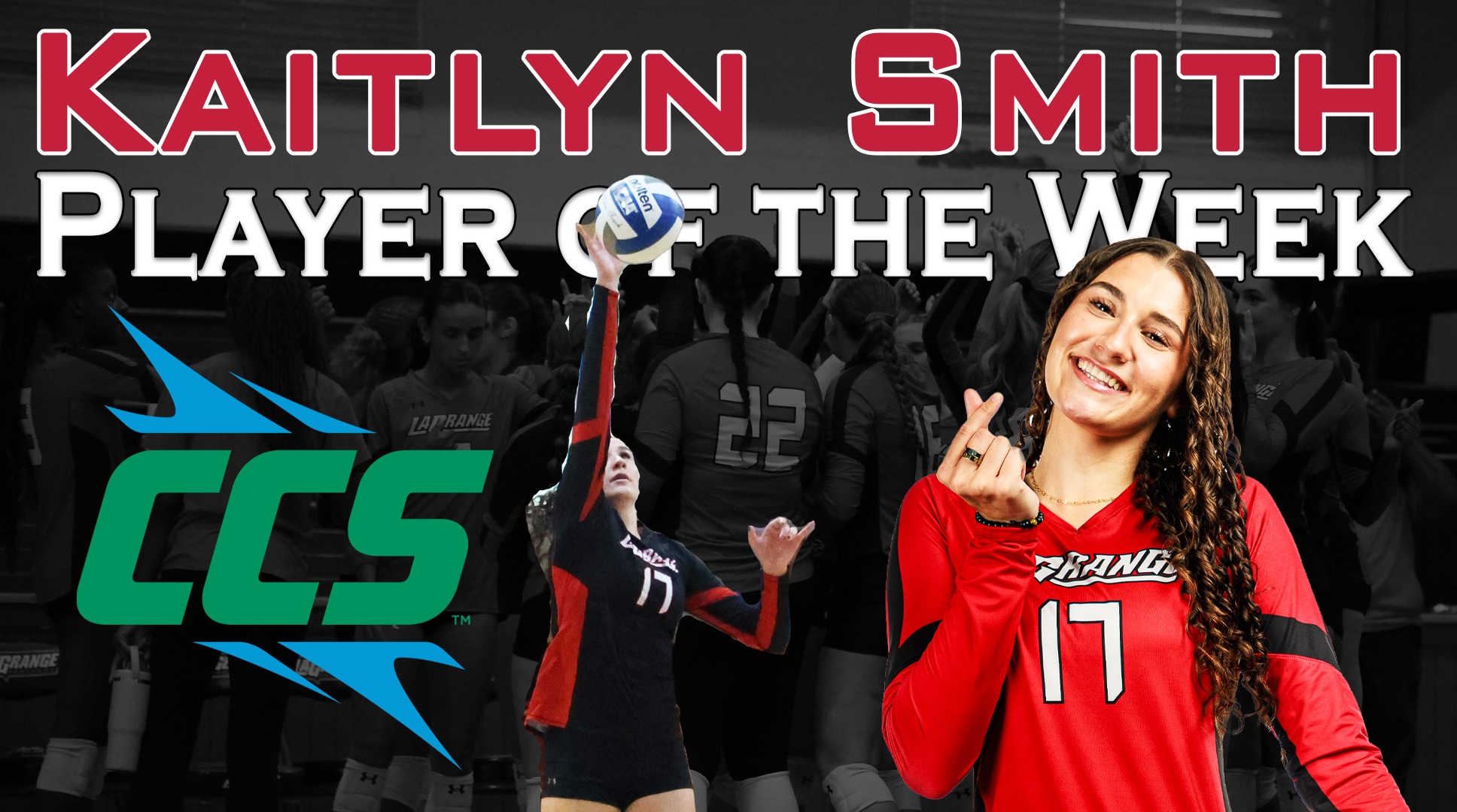 Smith Earns CCS Women’s Volleyball Player of the Week Honors