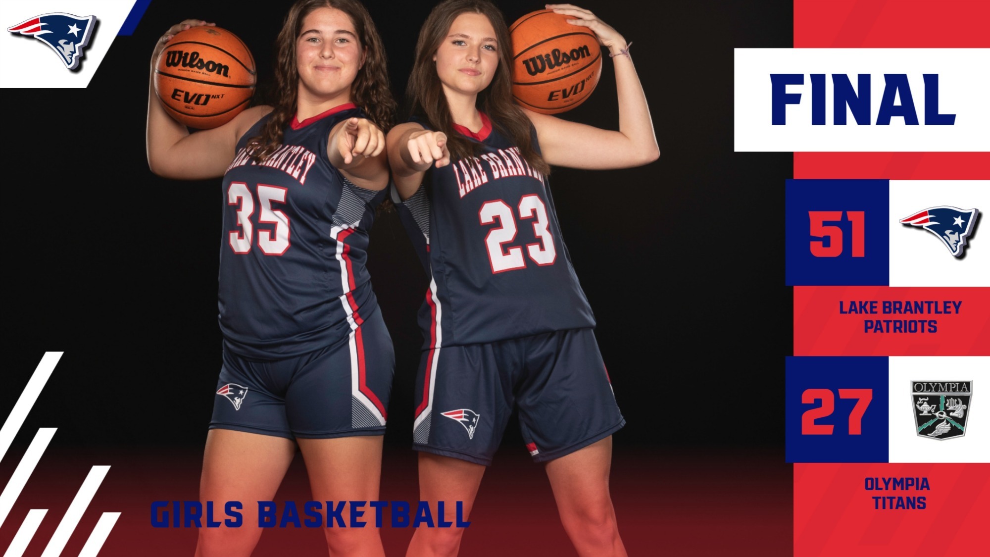 Girls Basketball in the MOVE Lake Brantley High School