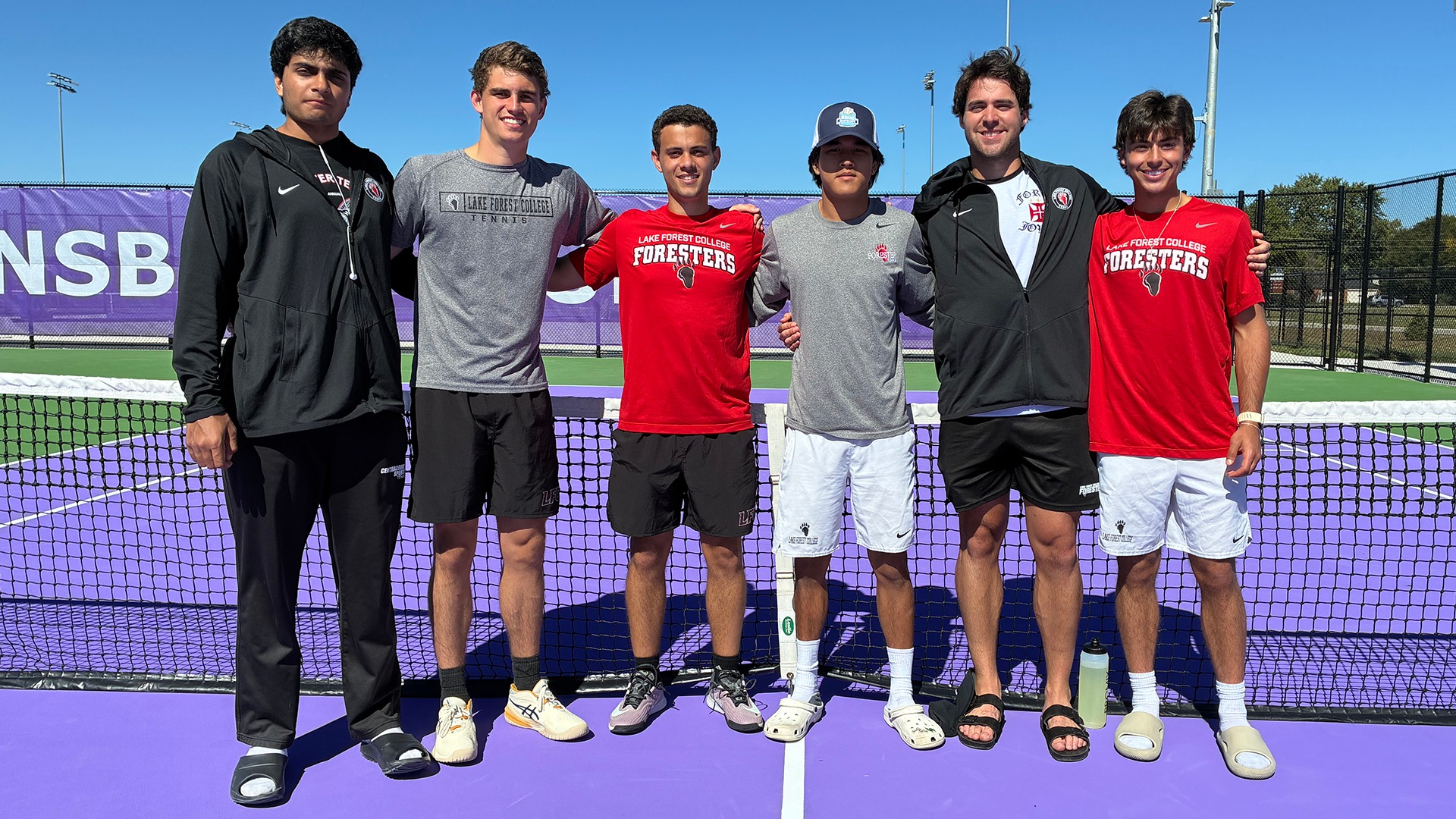 Forester men's tennis at ITA Tournament