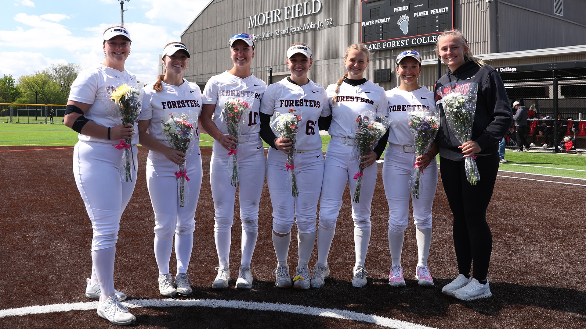 Riley Stiles, Morgan Traxinger, Brooke Swiecki, Kyla Chevalier, Cadence Dempsey, Emmie Nyen, and Makayla Tarasiewicz