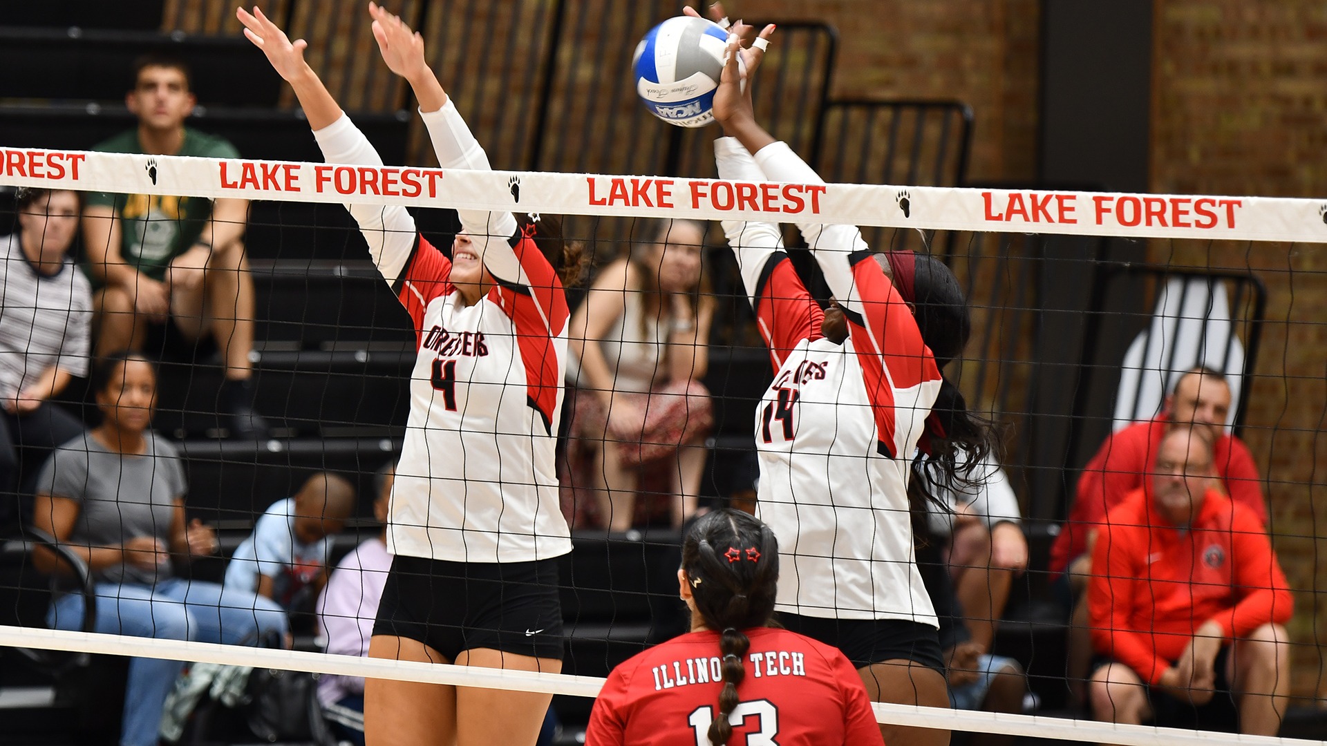 Simisola Osinaike (14) and Alivia Barker (4)