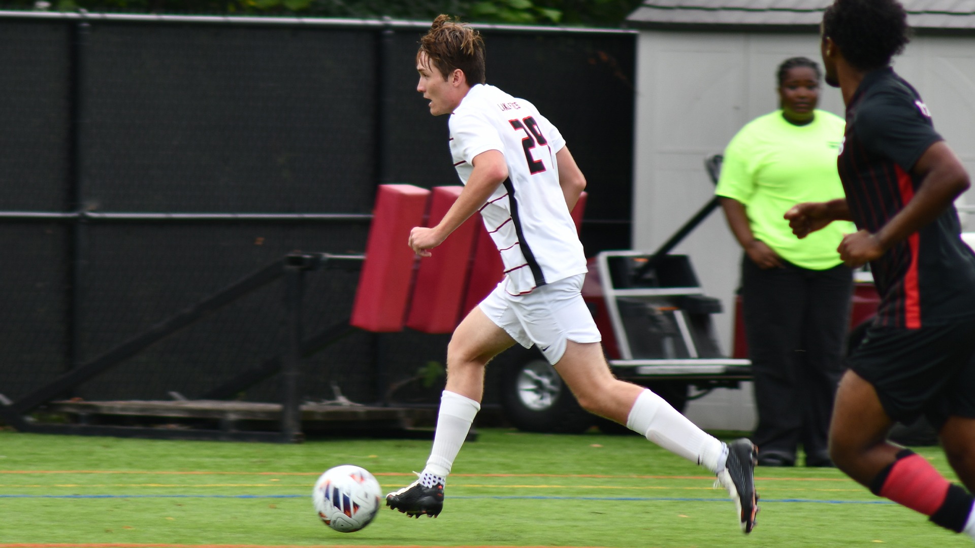 Taelin Stanfield Dribbles the Ball