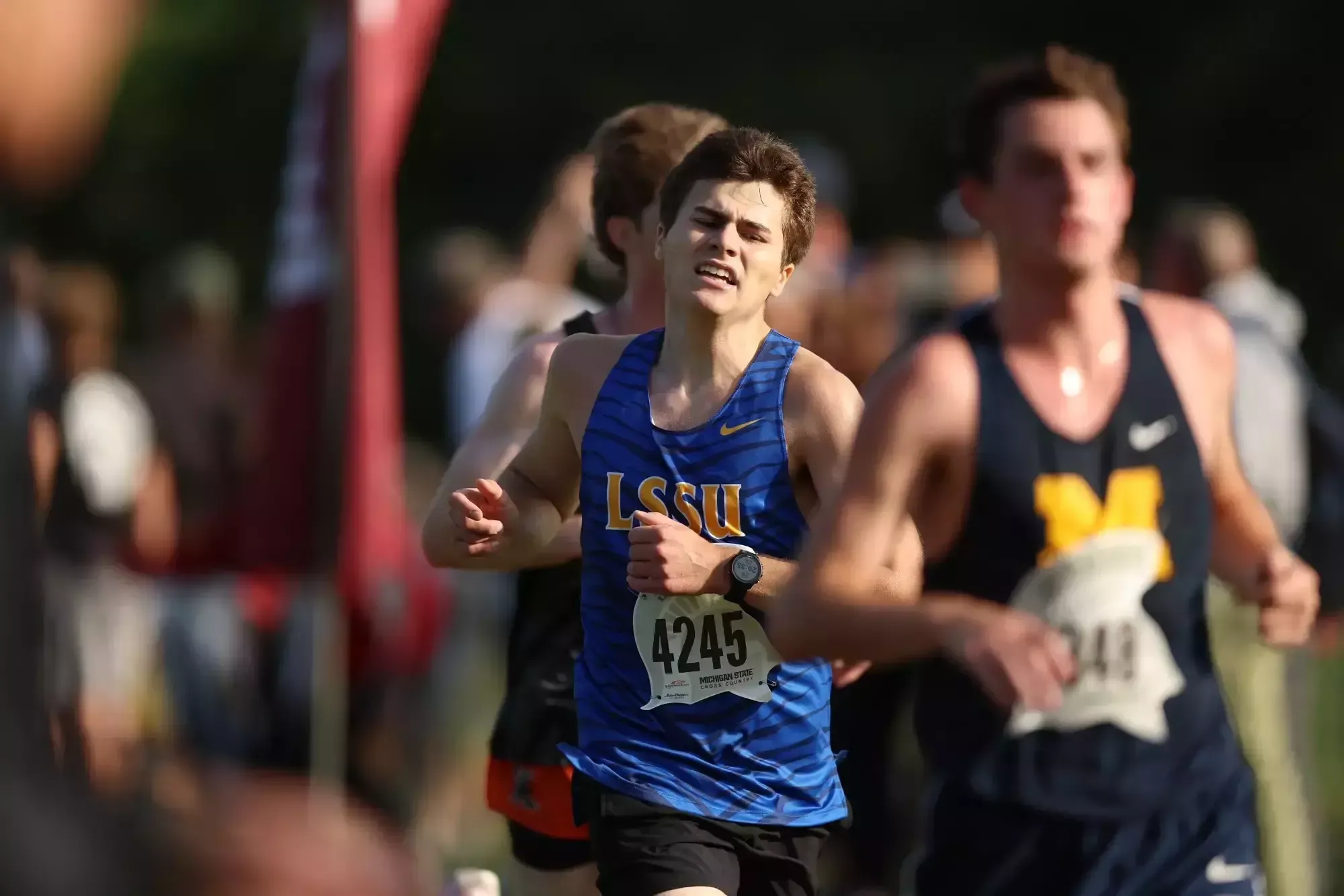 Birk Seagren (4245) Spartan Invitational 9-12-25. Photo courtesy of Matthew Mitchell Photography.