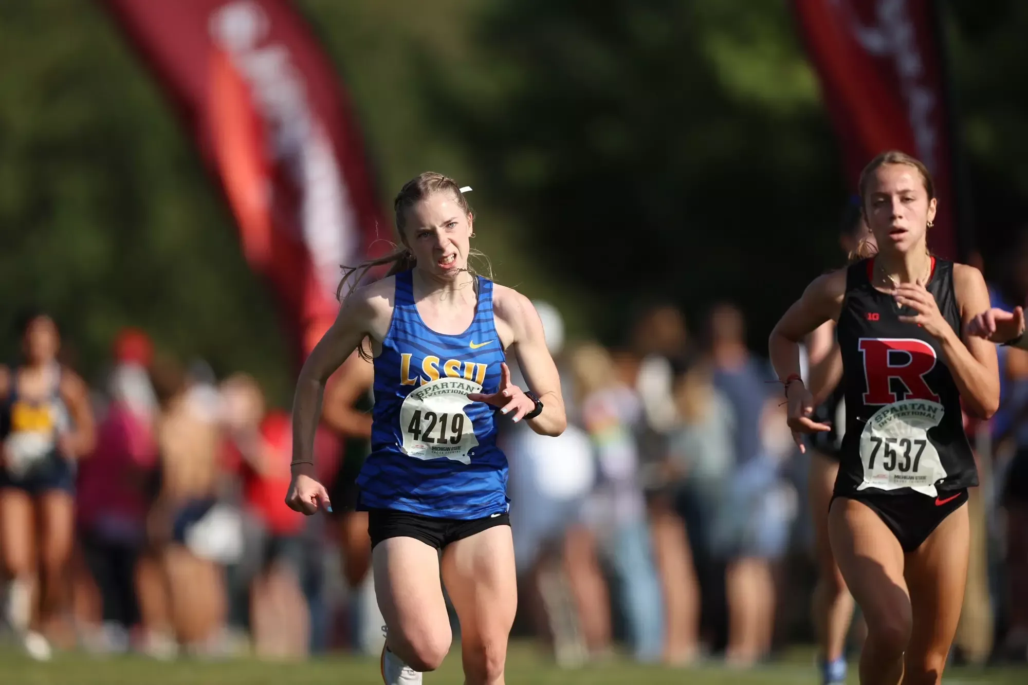 Lilly Binger (4219) Spartan Invitational 9-12-25. Photo courtesy of Matthew Mitchell Photography.