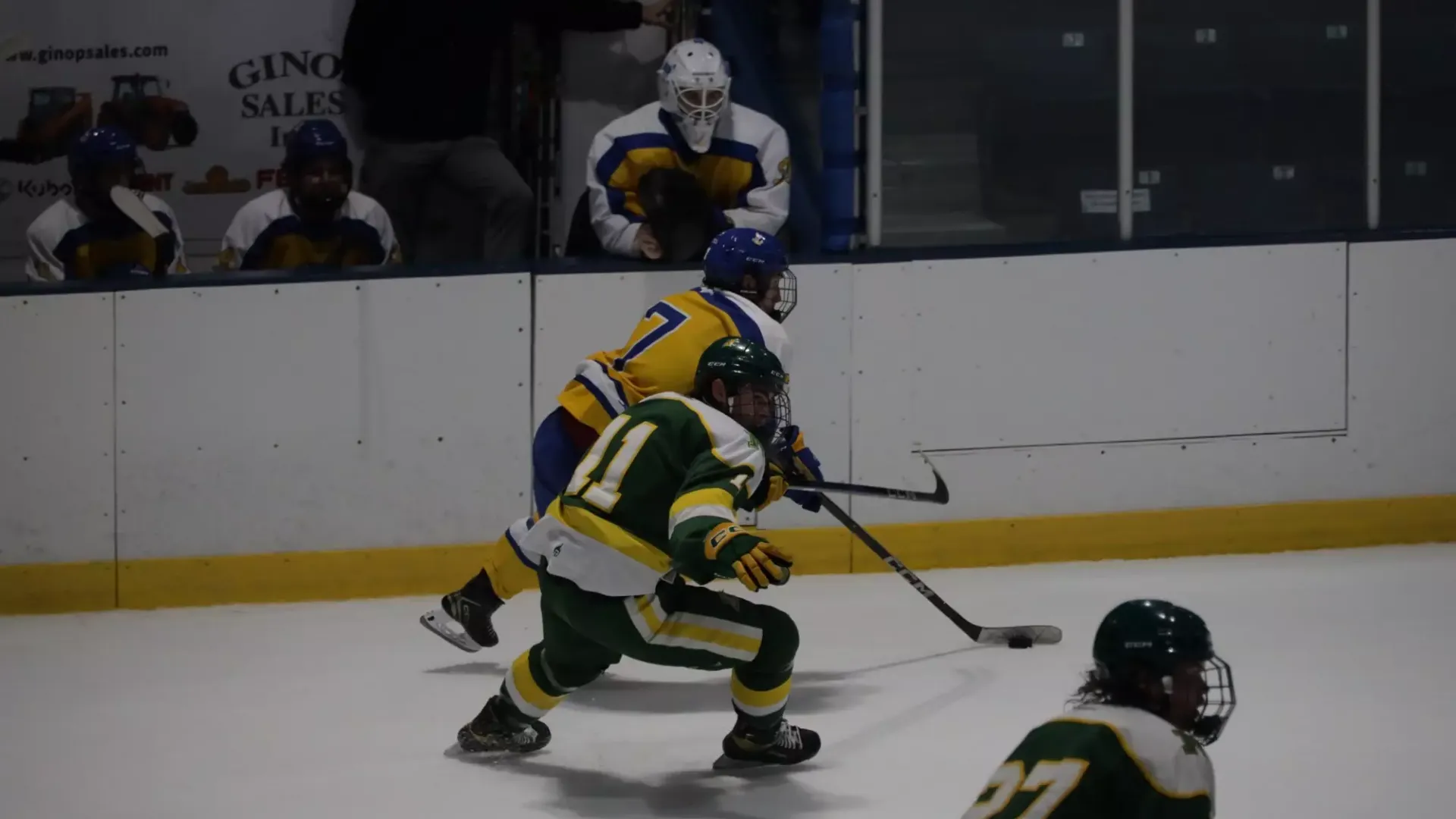 Luke Vega speeds past a Northern Michigan defender