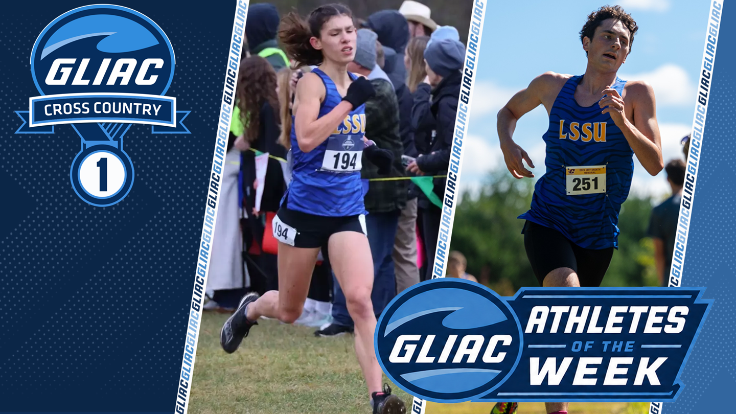 GLIAC XC Athletes of the Week 9/28/26 Noel Black and Gavin Guggemos