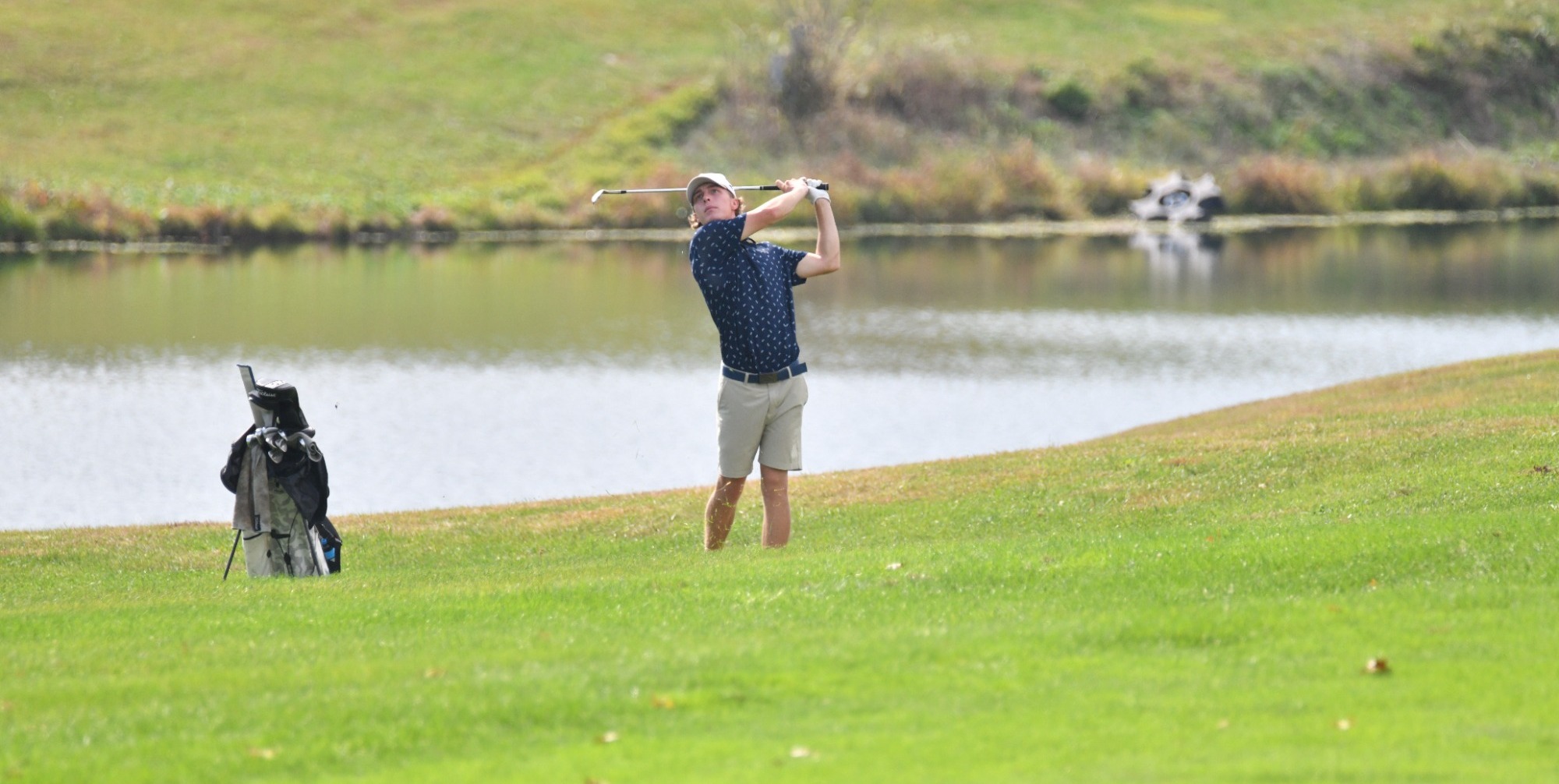 101226 LWU MGolf - Gibson Bay Invitational Day One Recap