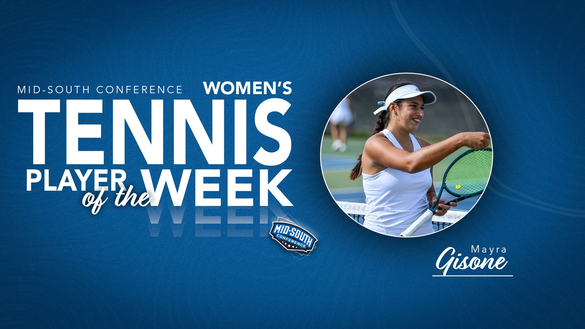 033026 WTennis Gisone MSC POTW