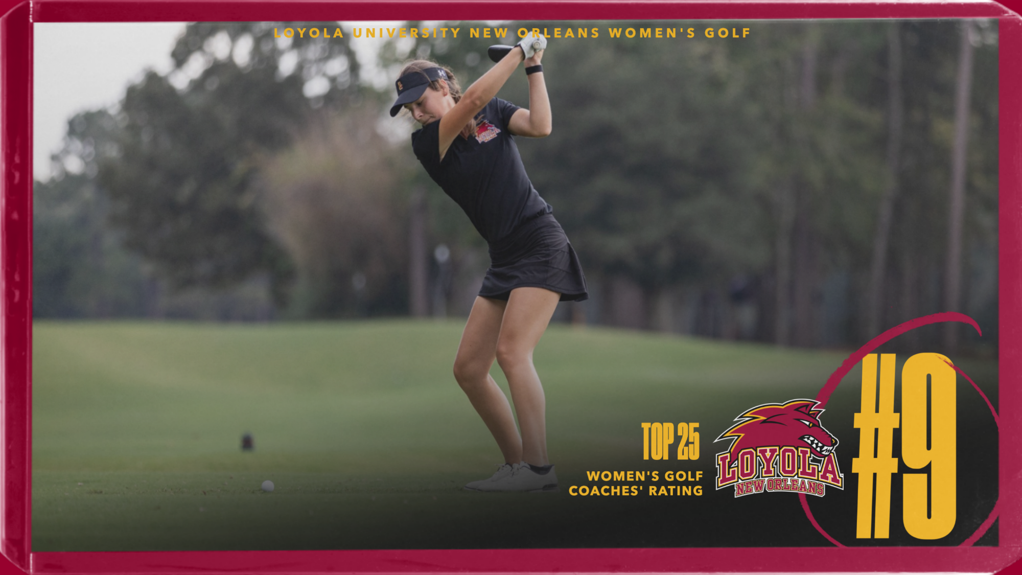 Women's ranked No. 9 Oct-17-2025