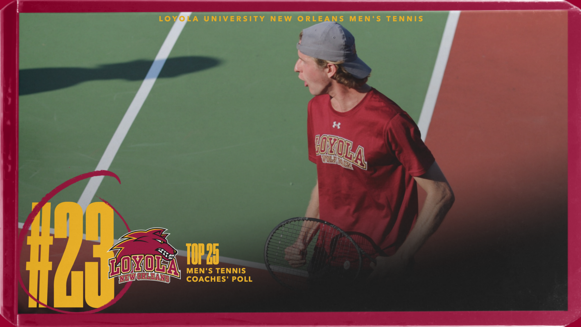 Loyola men's tennis ranked No. 23 in NAIA preseason 