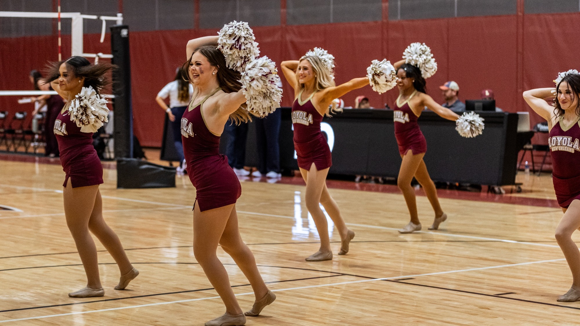 2-7-2026 Loyola dance team at the Battle in the Big Easy