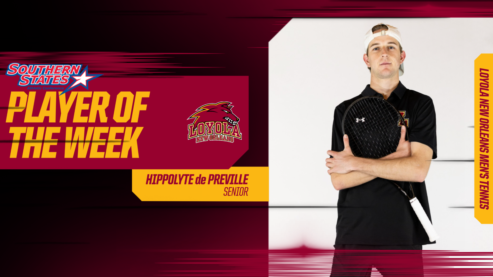 Hippolyte de Preville wins SSAC Player of the Week again