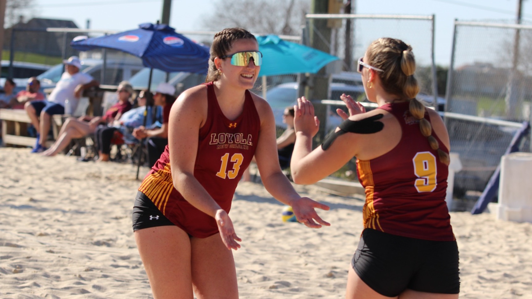 4-2-2026 Loyola beach volleyball beats nicholls