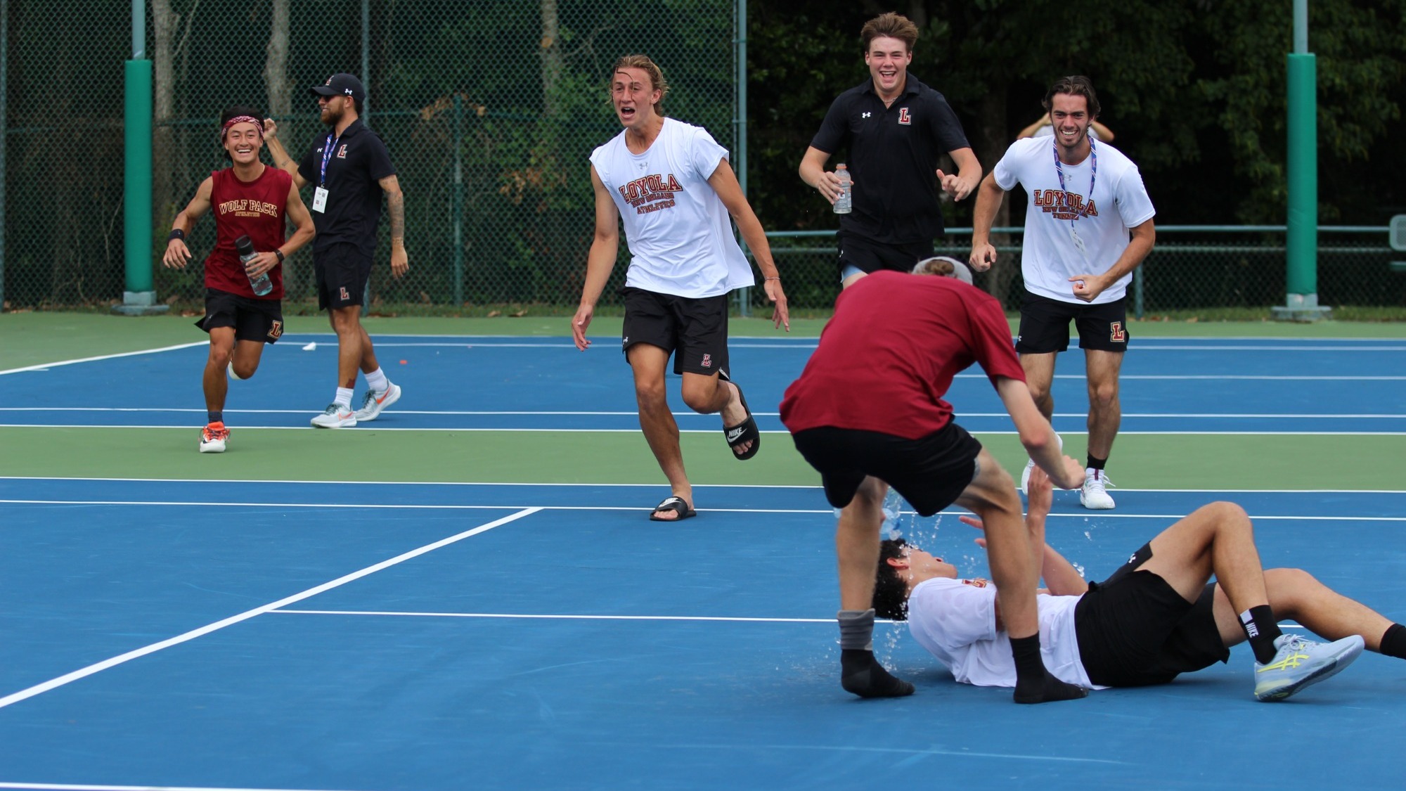 5-12-2026 Loyola men's tennis beats Grace