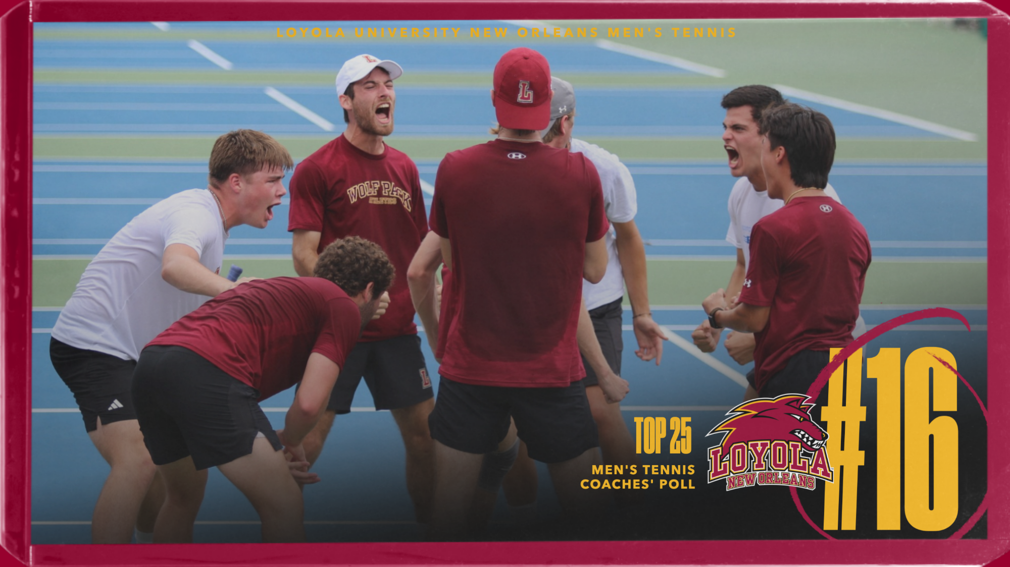 Men's tennis top 25 