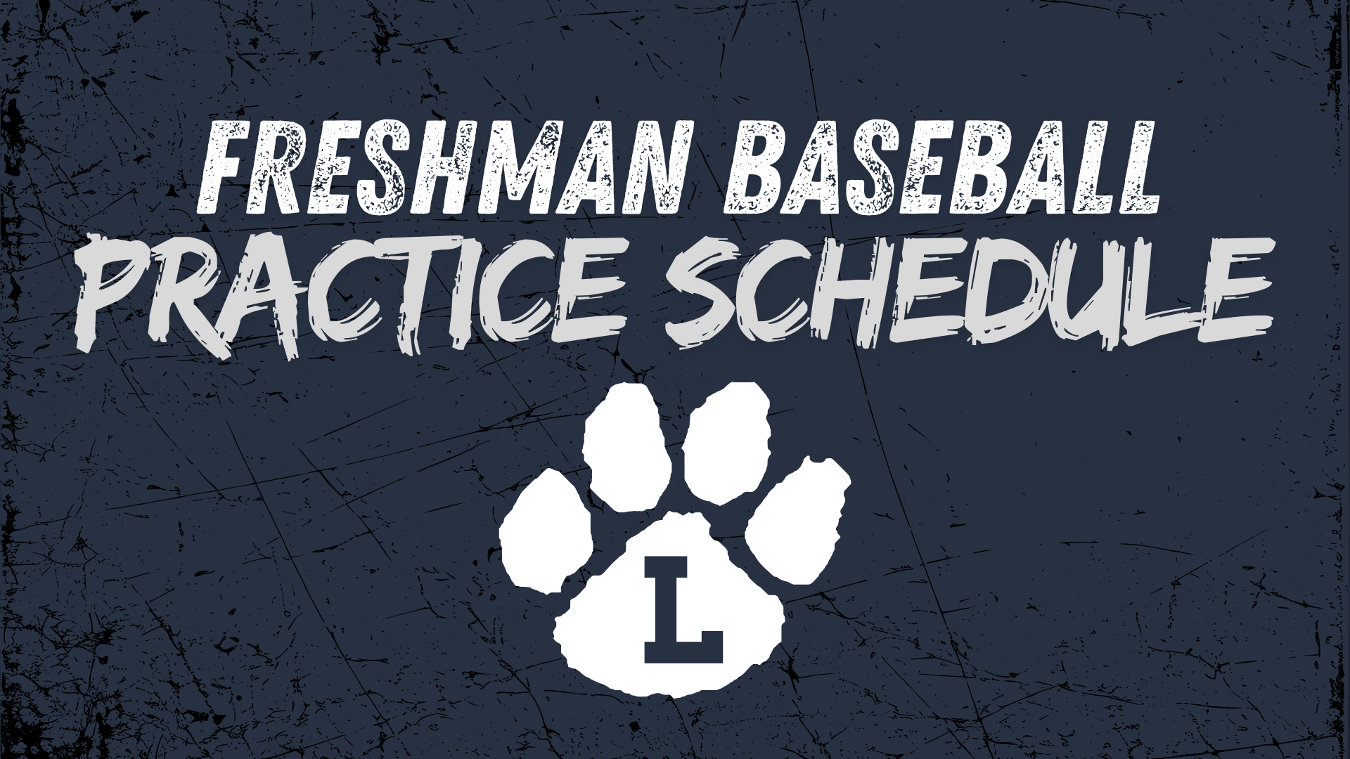 2025 Freshman Baseball Practices