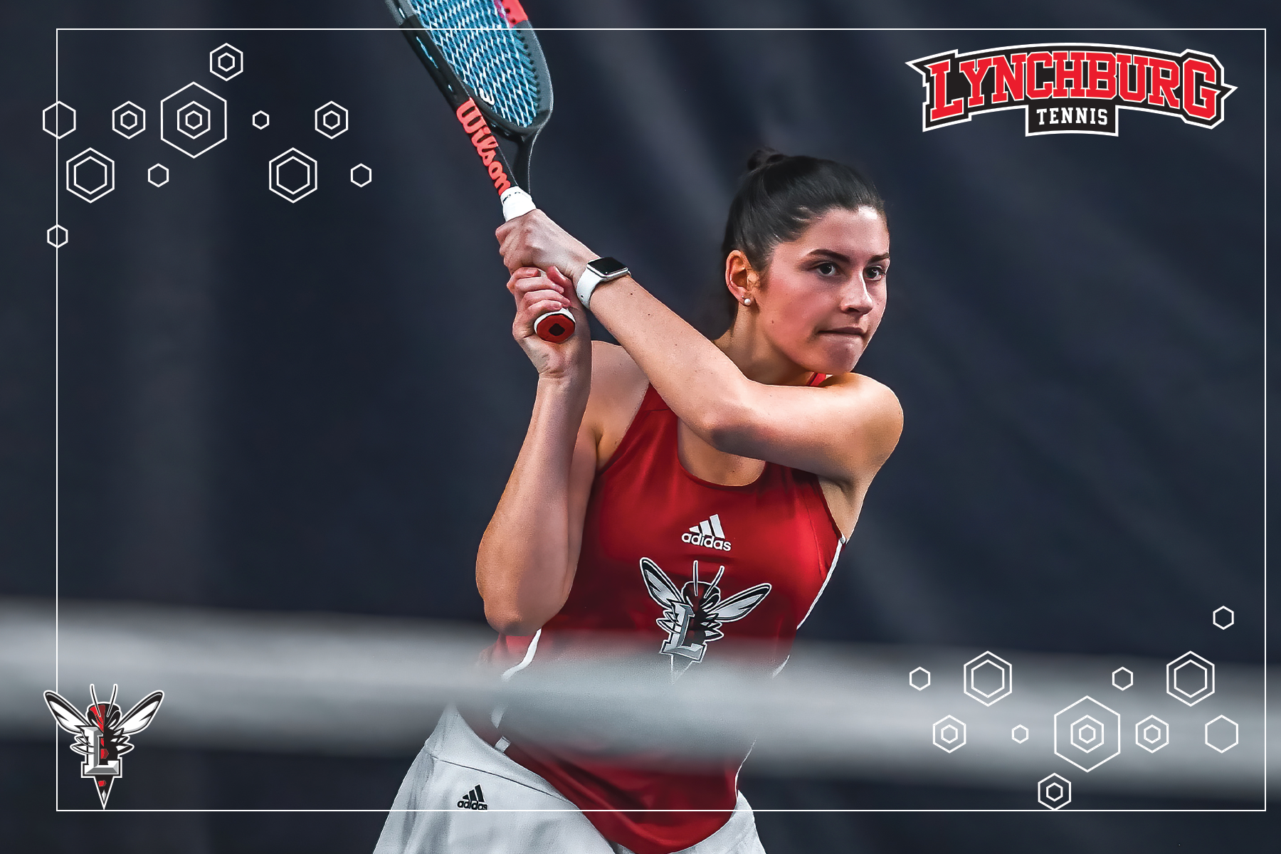 Lynchburg Women's Tennis Ashley Hair: Story Headers