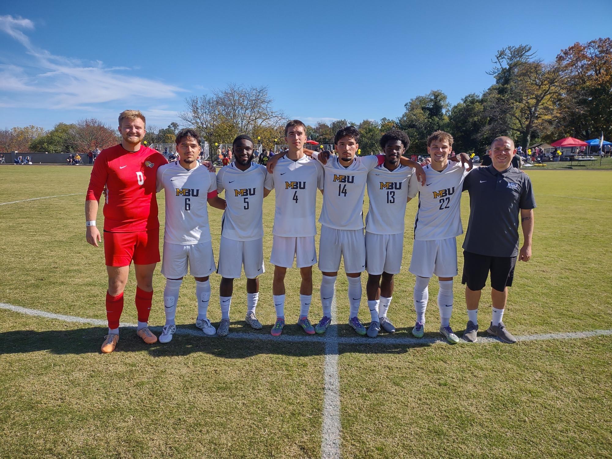 Men's soccer senior night