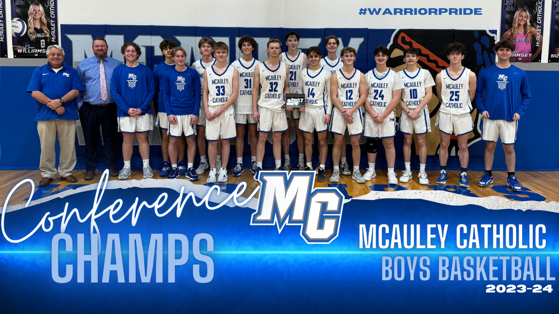 Men's Basketball Conference Champs 2023-24