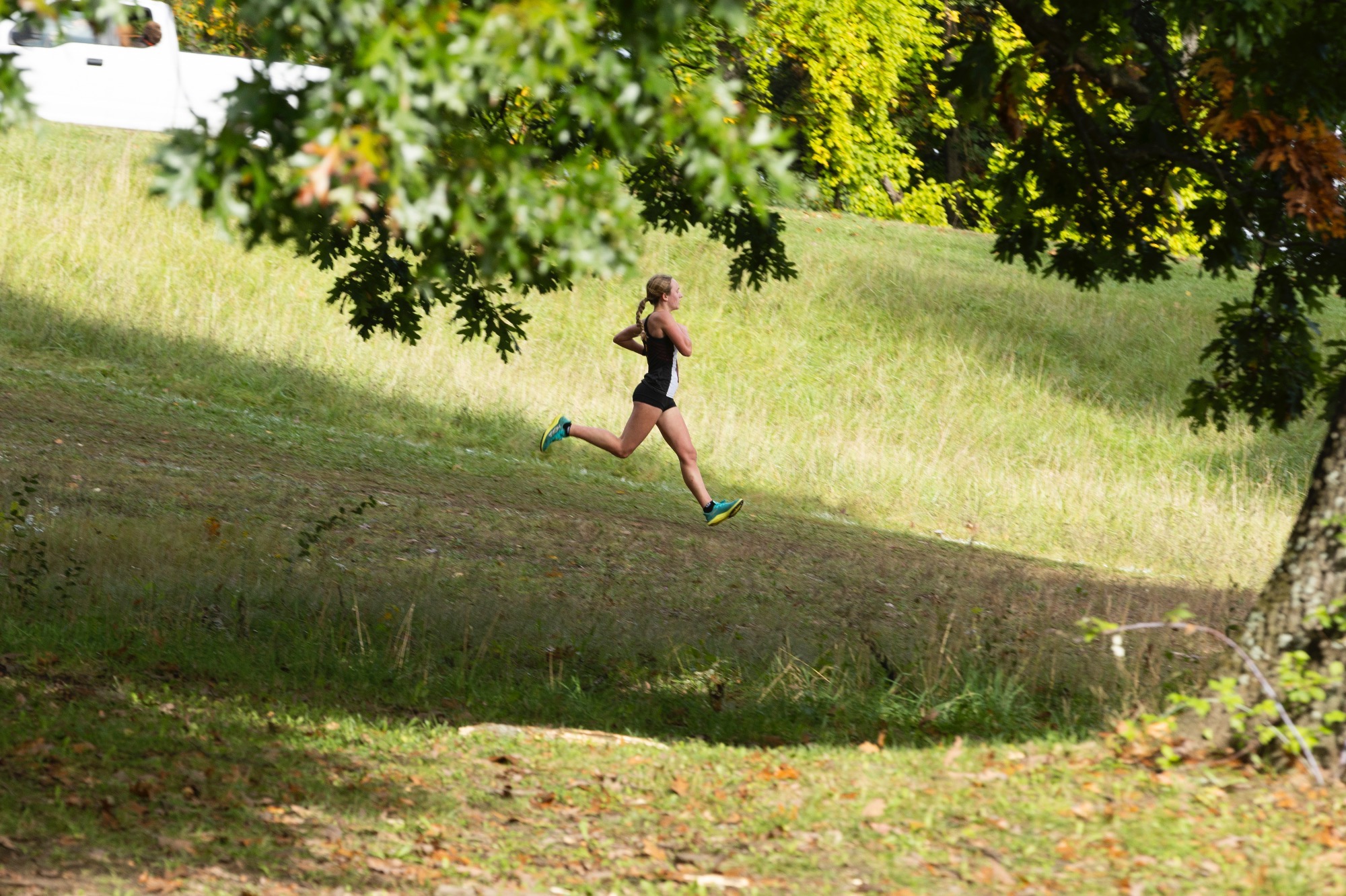 Nora Gerzema Running at Oakland XC County Championships