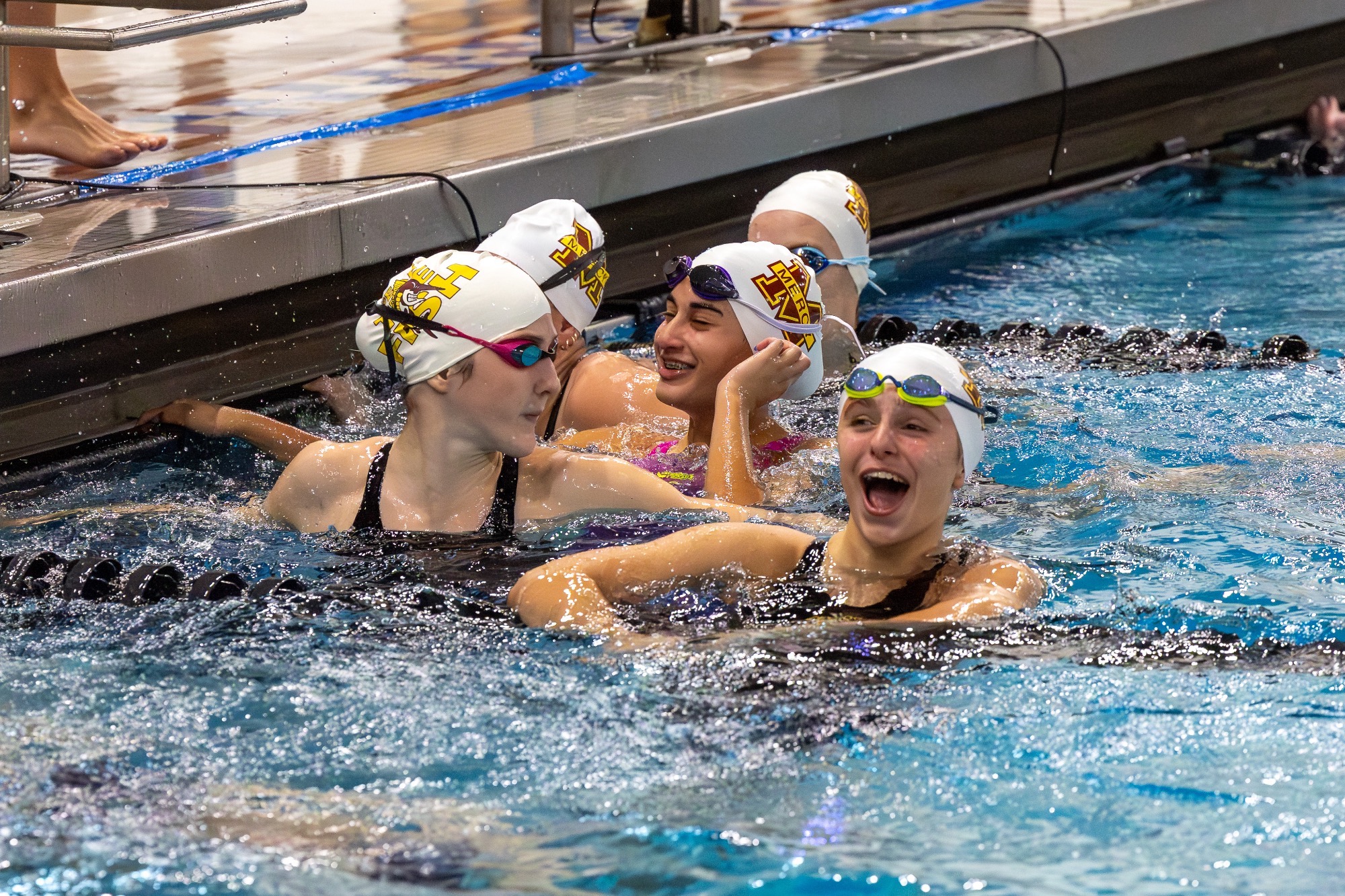 2025 Mercy Swim & Dive Oakland County Champions