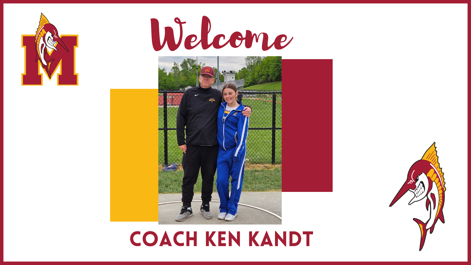 Welcome Coach Ken Kandt