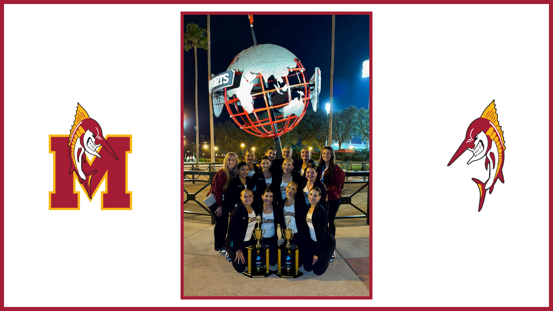 2025 Mercy Dance Nationals with trophies