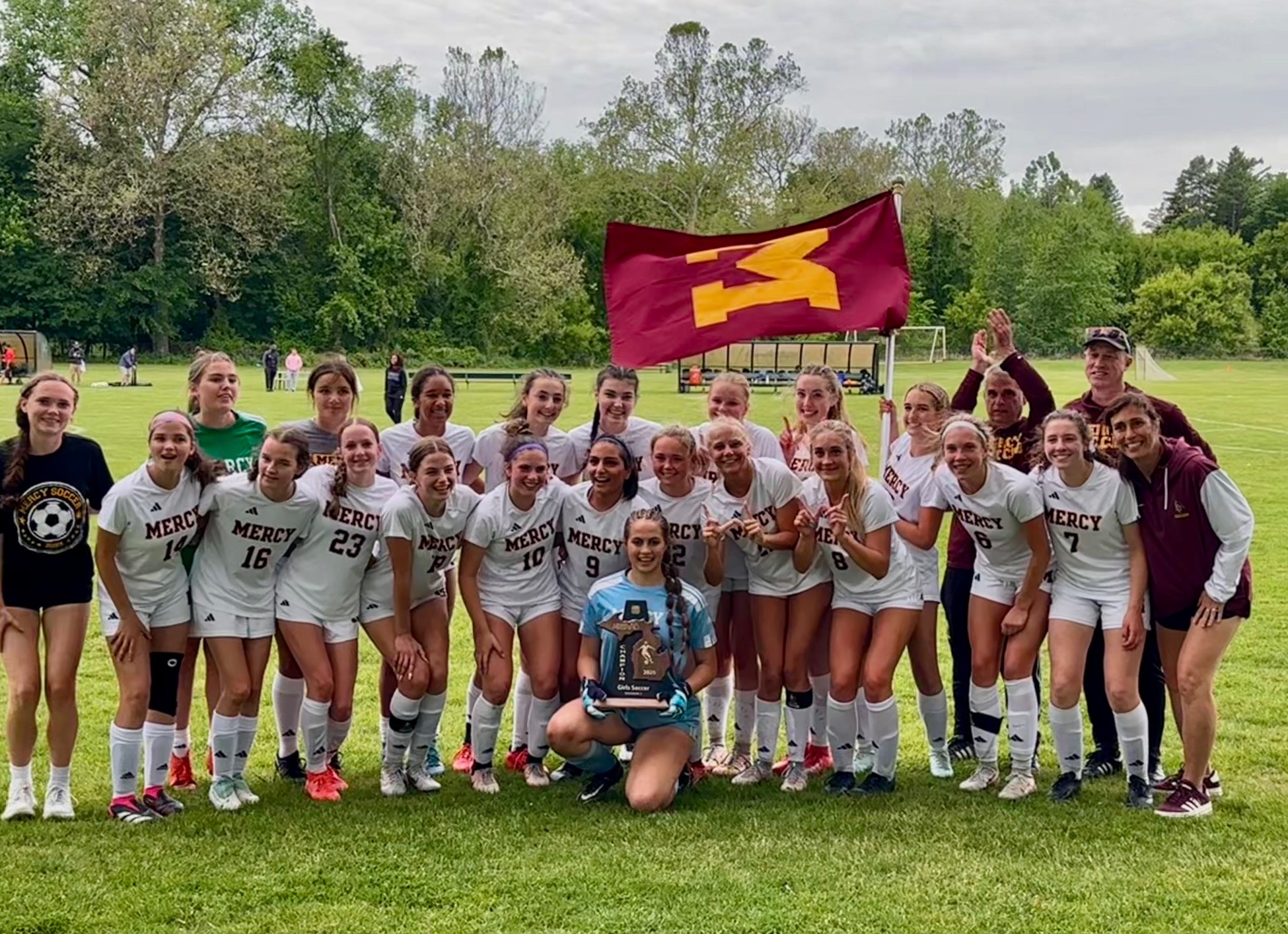 2025 Mercy Soccer District Champions