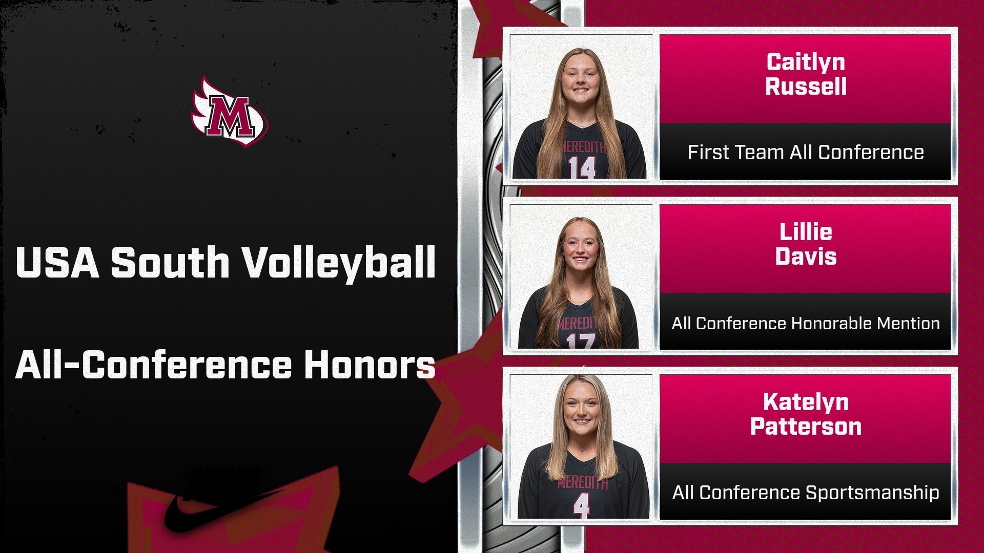 USA South Volleyball All Conference