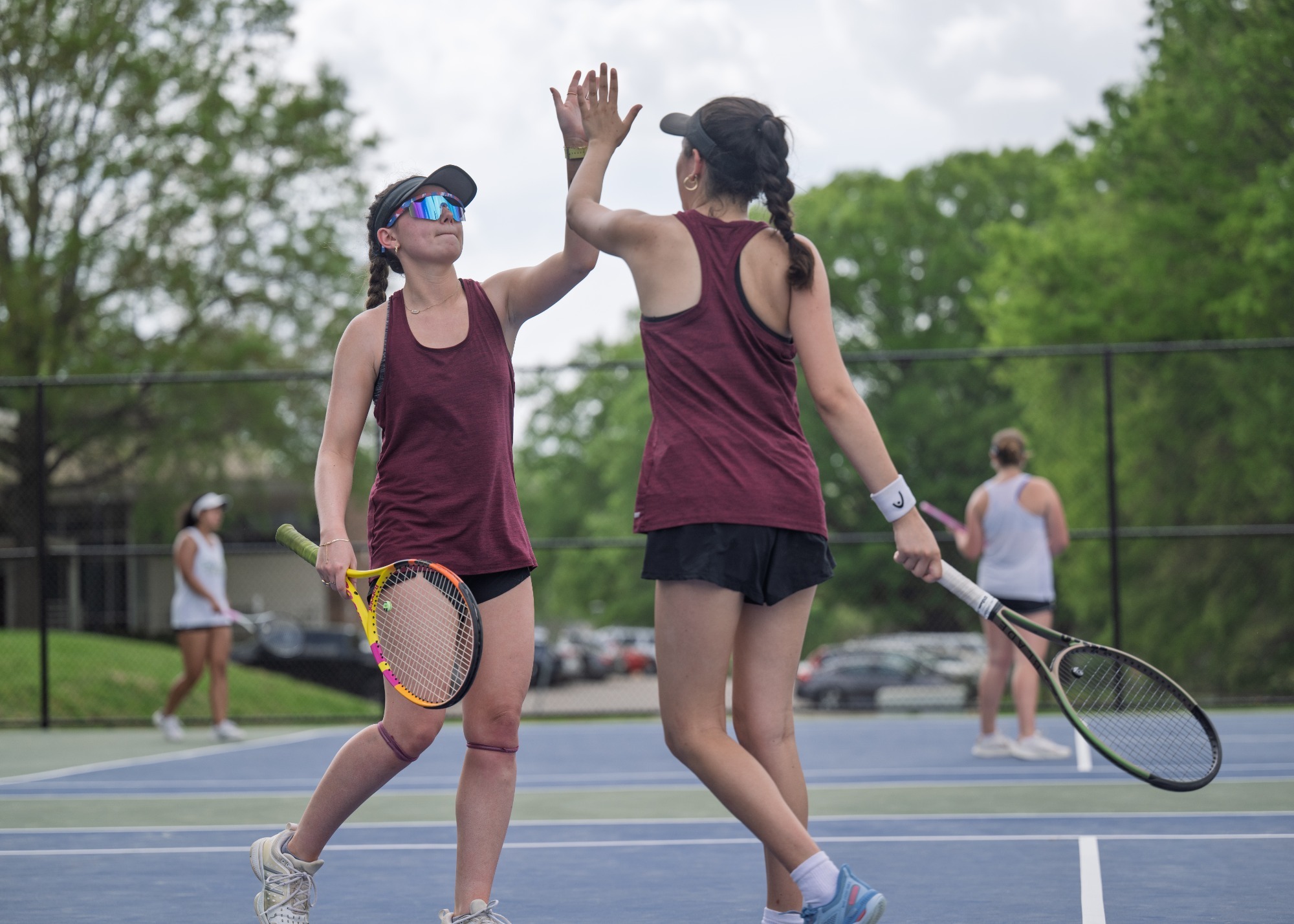 MC Tennis Doubles Celebration