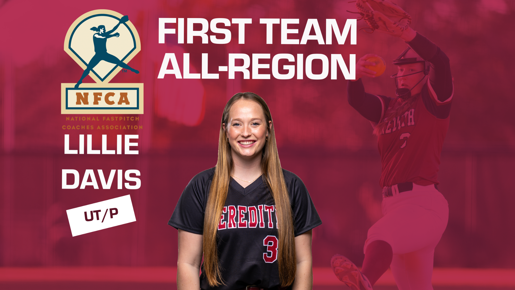 2025 NFCA All-Region Lillie Davis Graphic