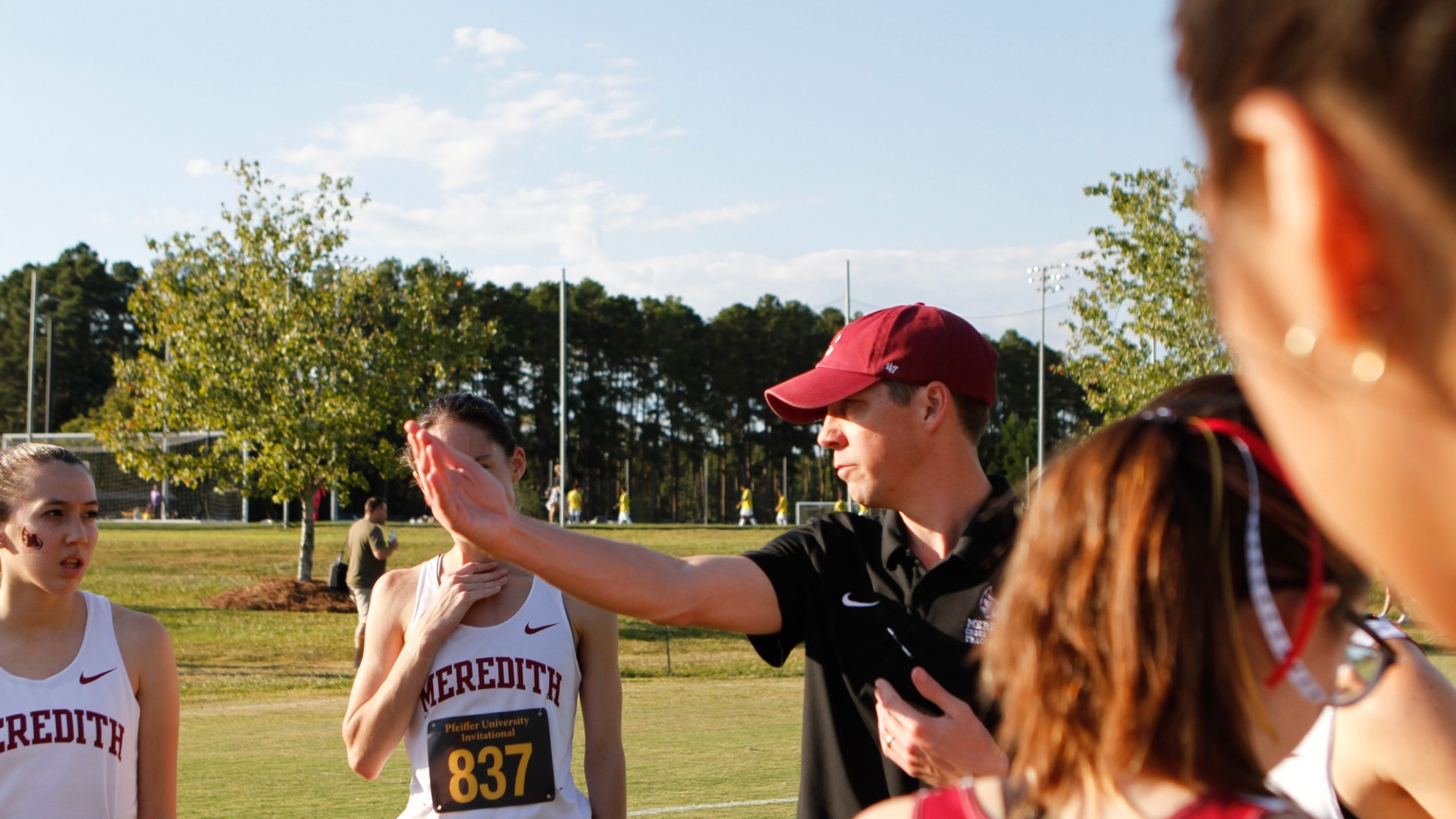 XC Team Huddle 2025