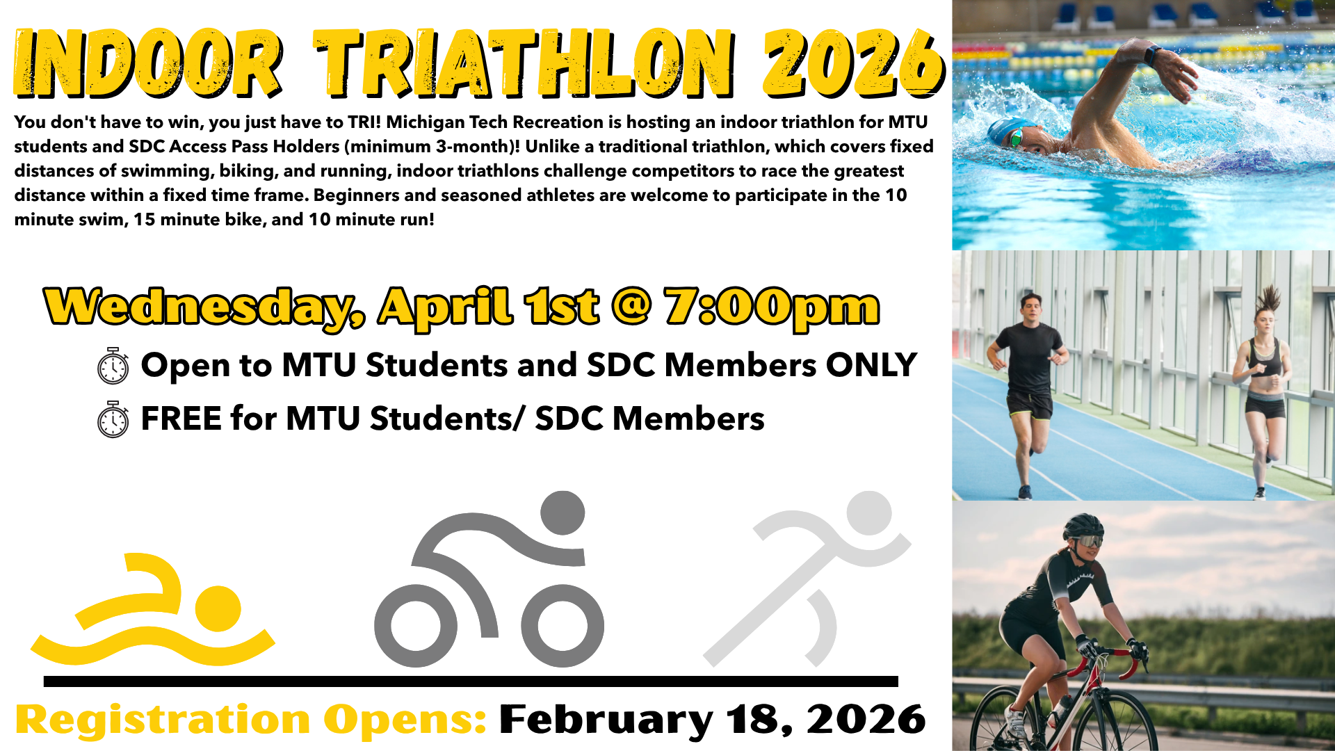 indoor triathlon correct