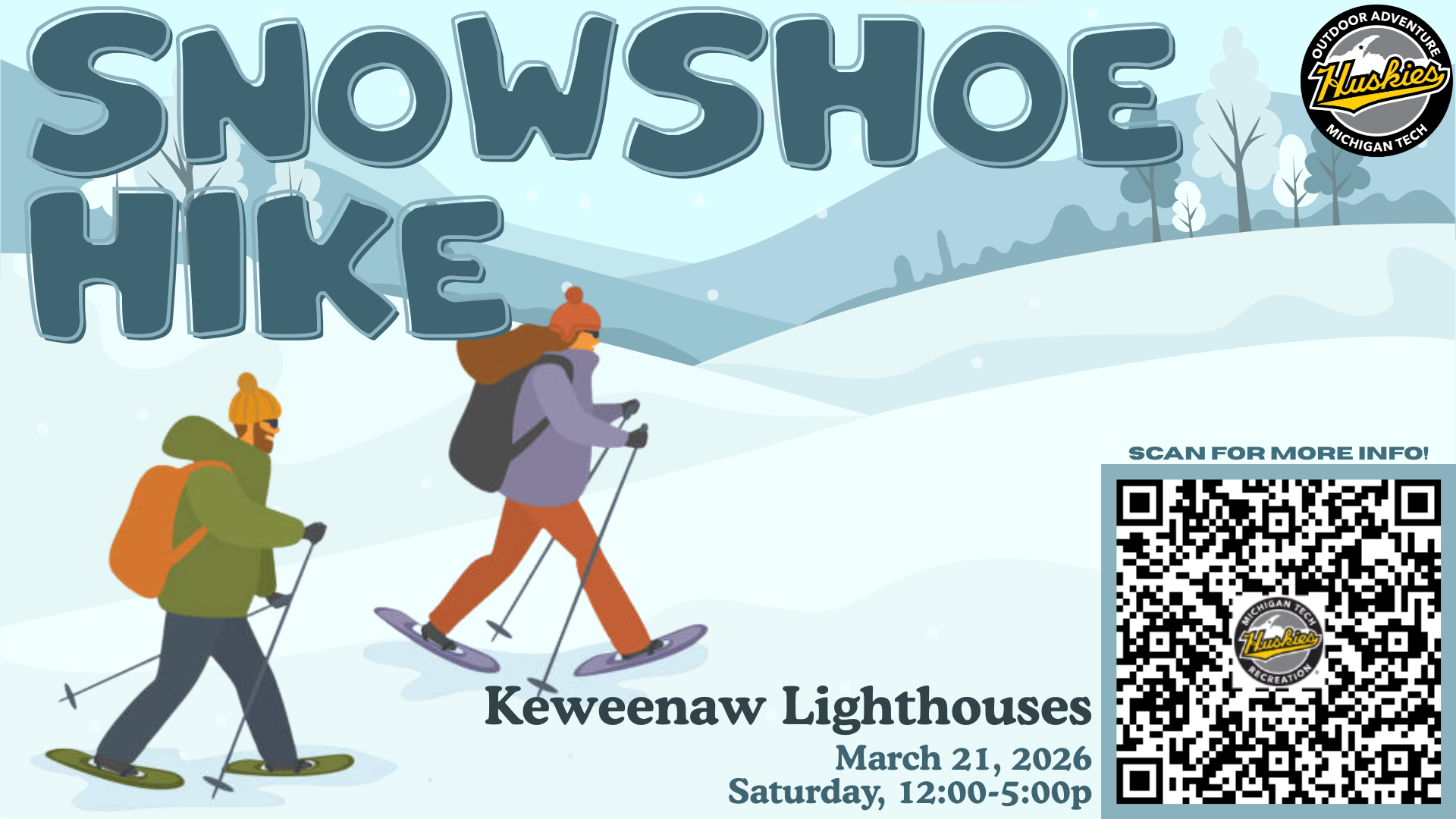 Spring 2026 Snowshoe Hike