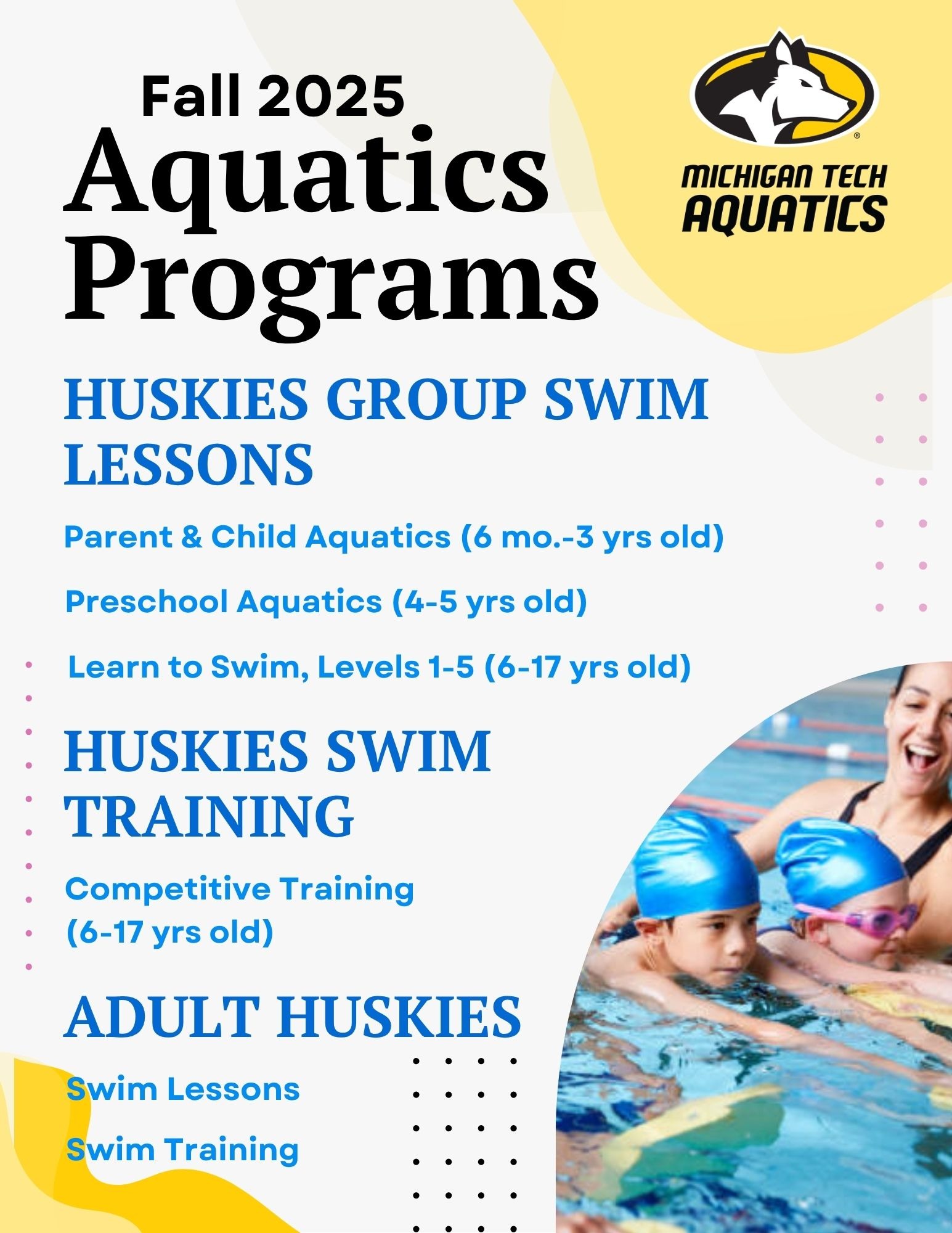 Aquatic Vip Program Come Make a Splash with the WIBIT - Michigan Technological University ...