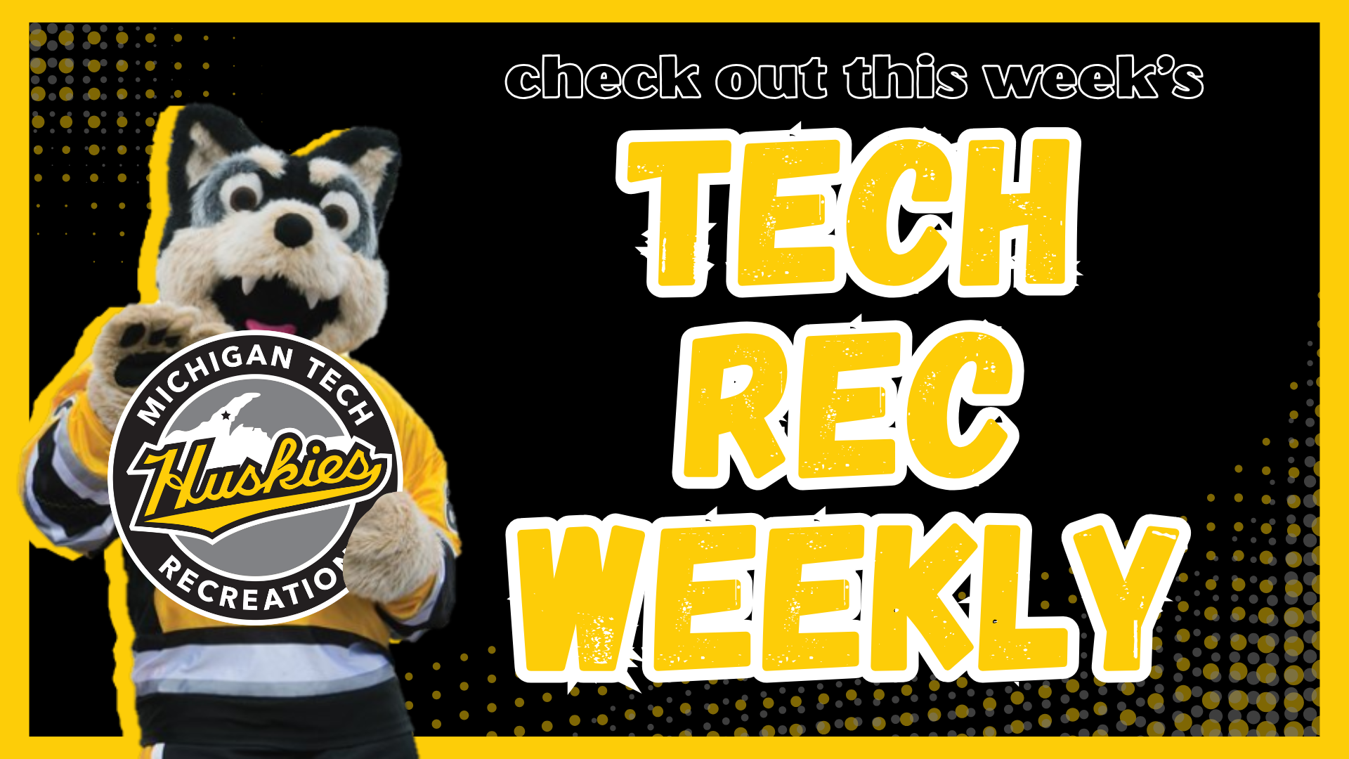Check out this week's Tech Rec Weekly