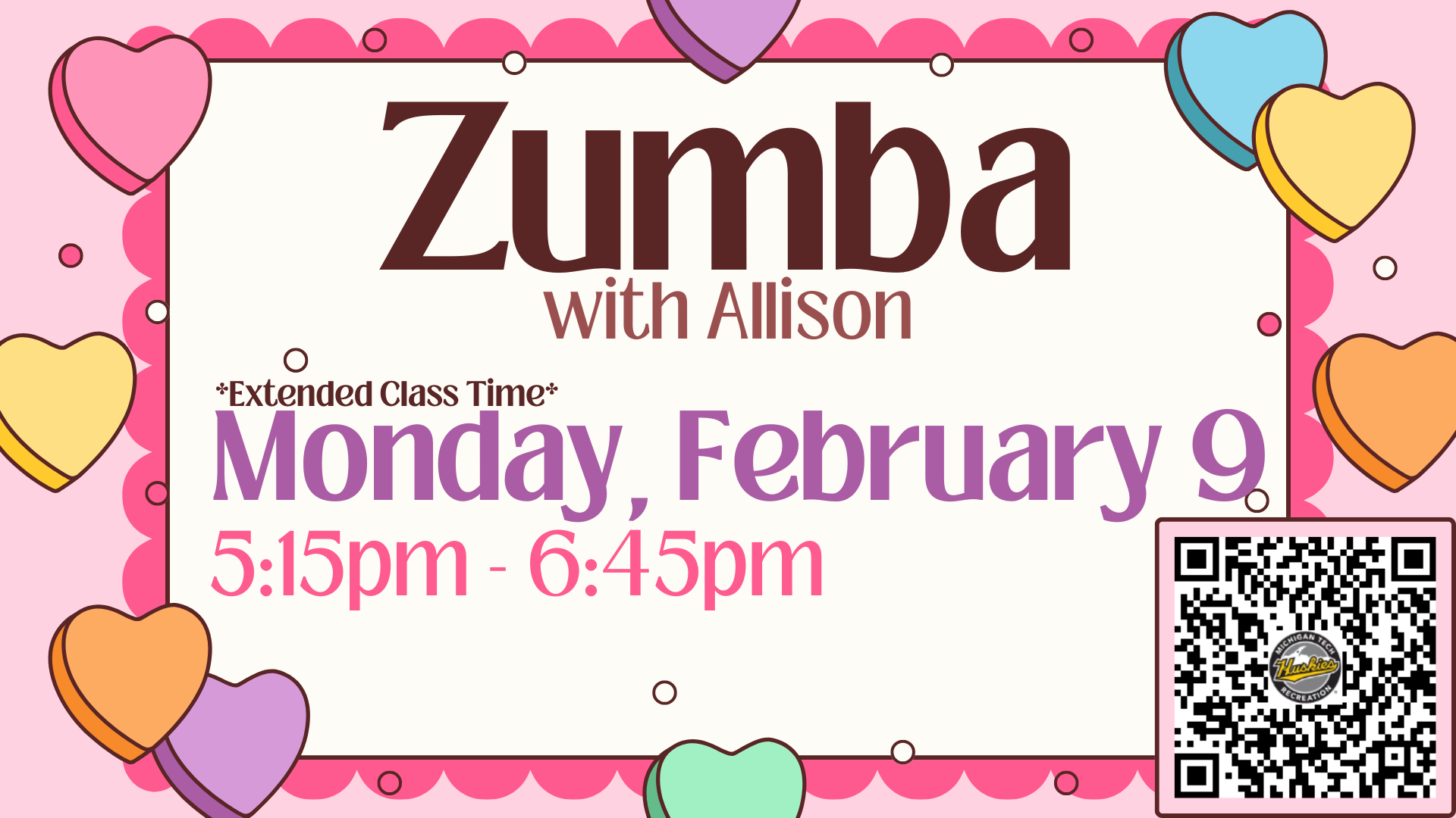 Love Themed Zumba Spring 2026