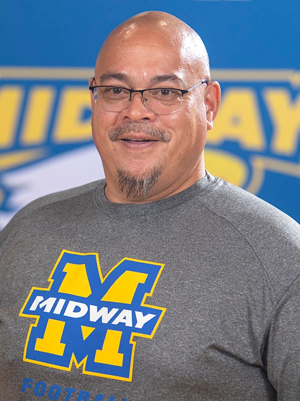 D line coach John