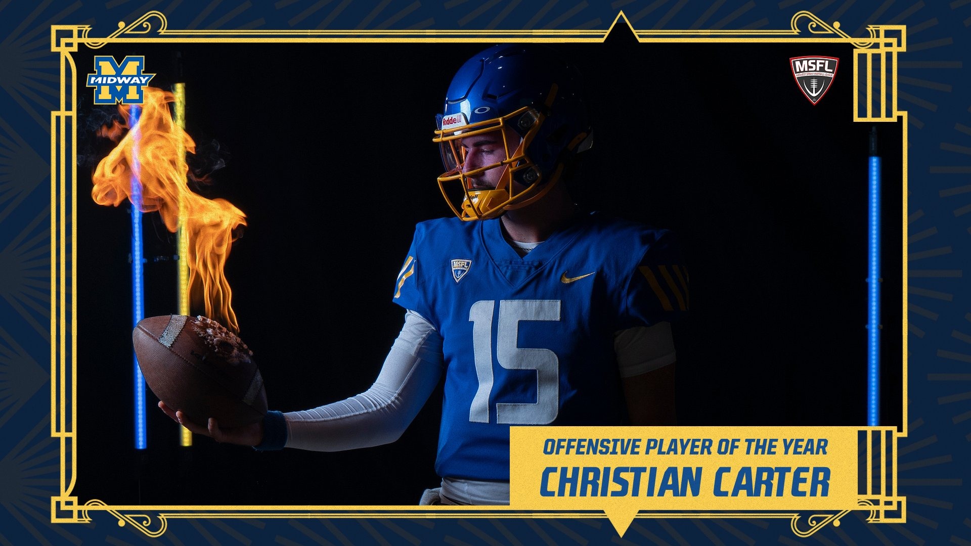 Christian Carter named MSFL Offensive POTY