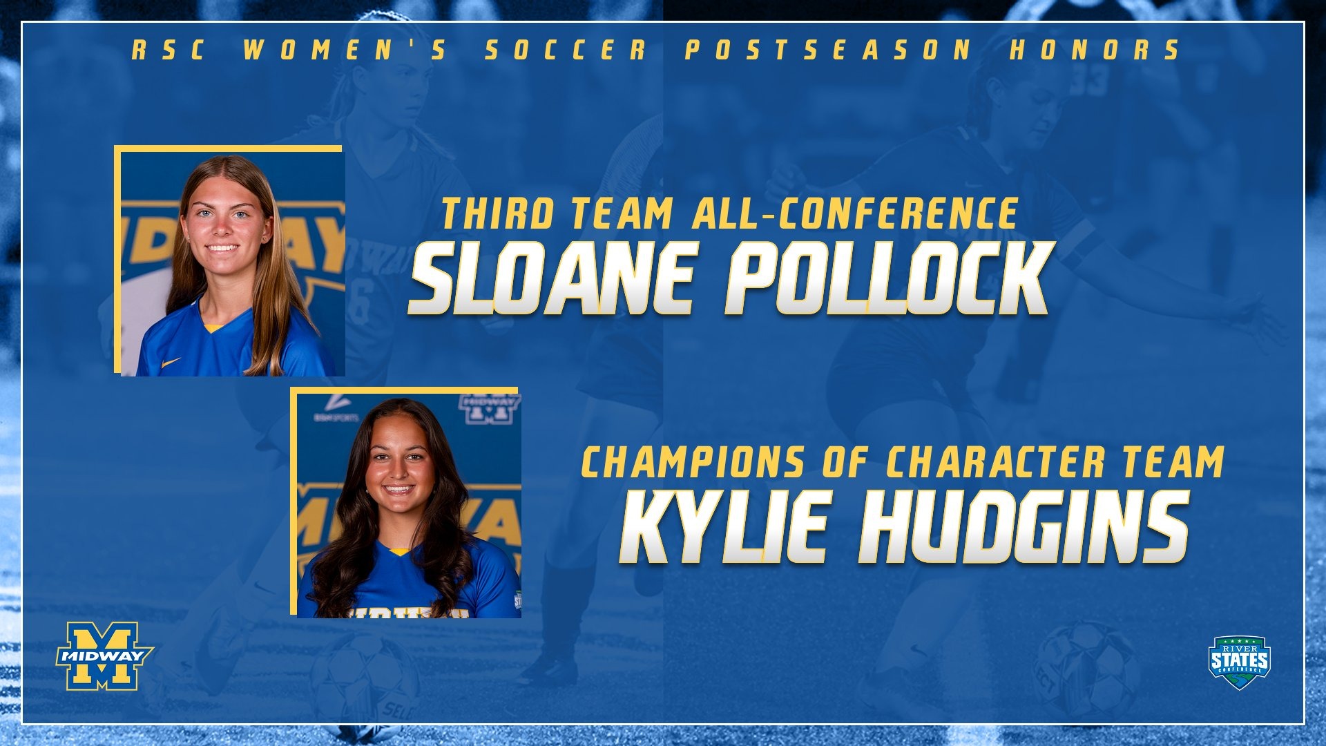 Sloane & Kylie earn postseason honors from River States re website (2025-26)