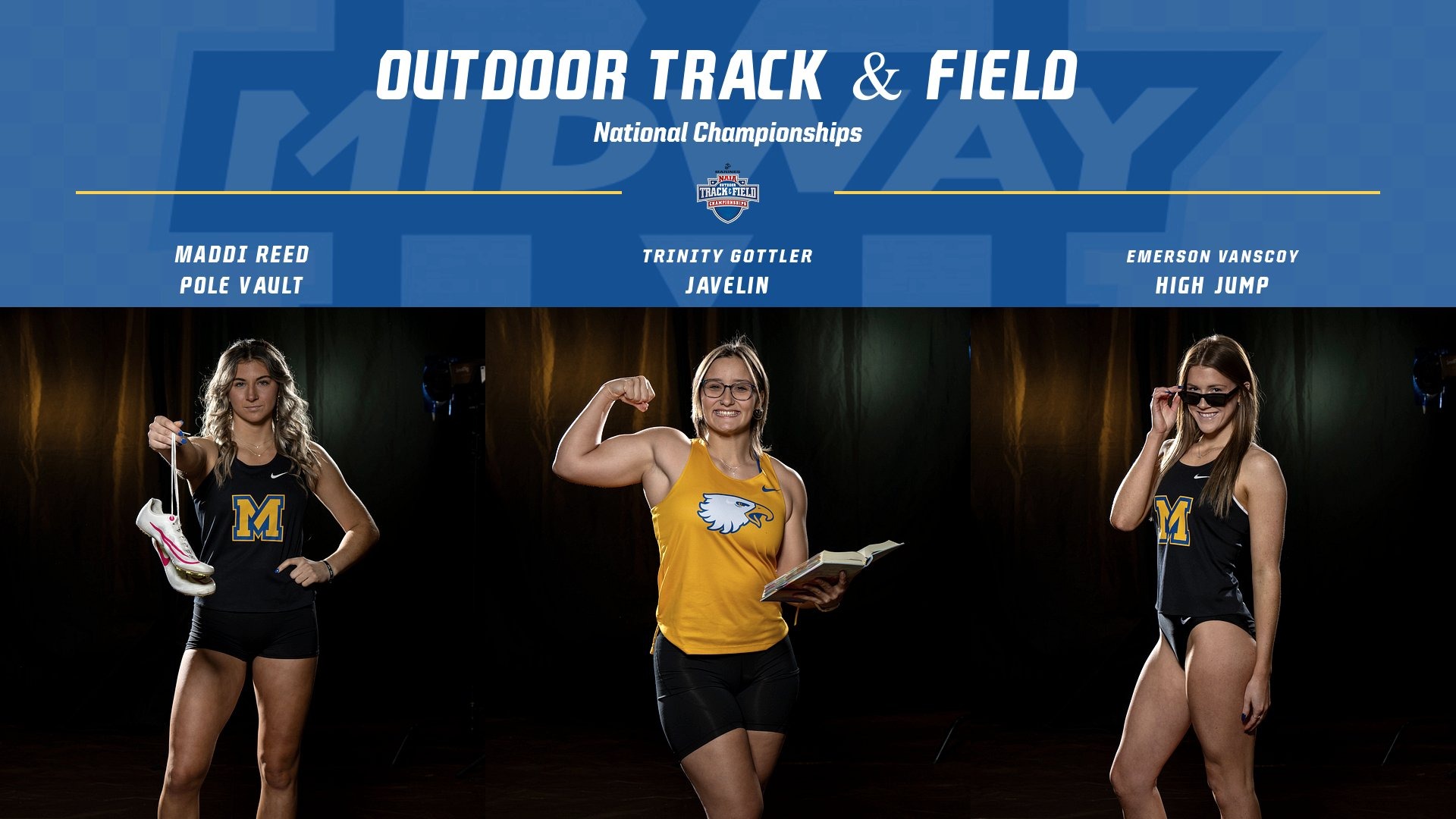 Women's track photo for outdoor national preview