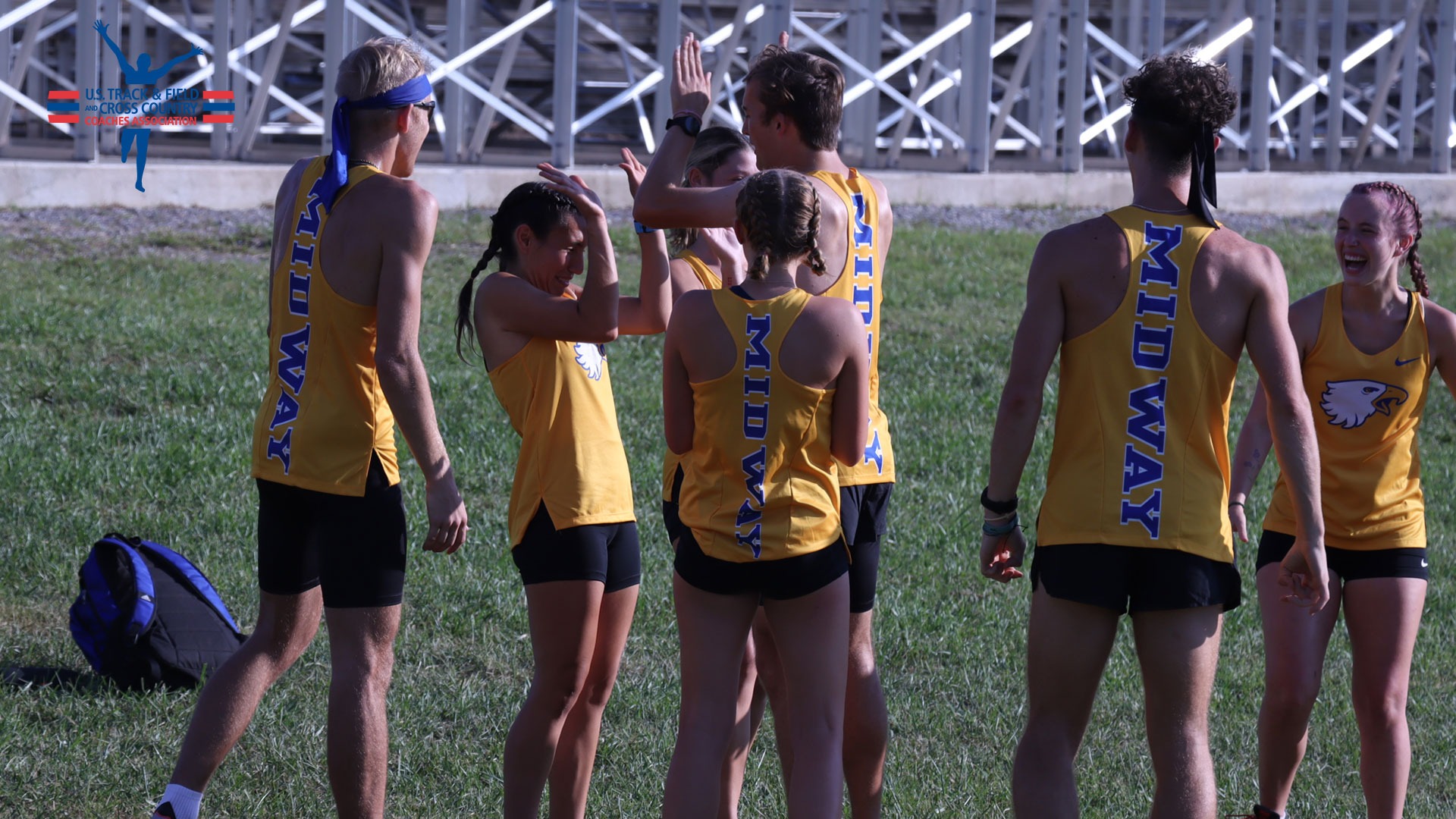 Photo for track academic award