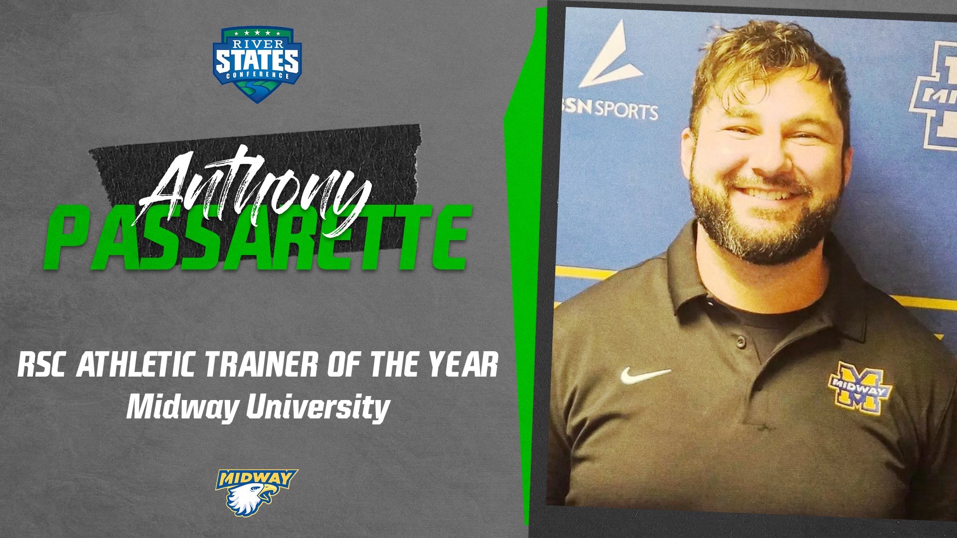 Anthony Passerete wins RSC Trainer of the Year final graphic