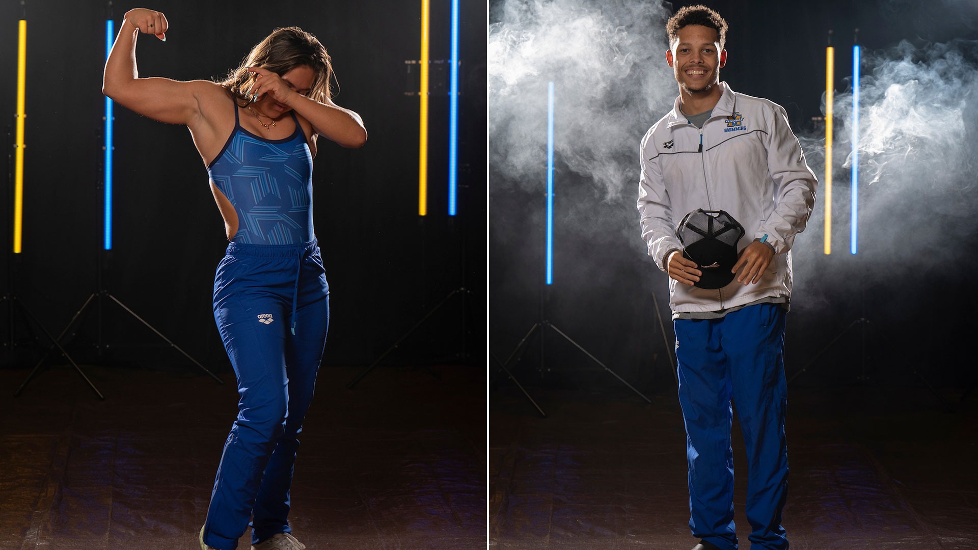 Swim photo for Sewanee Invite recap