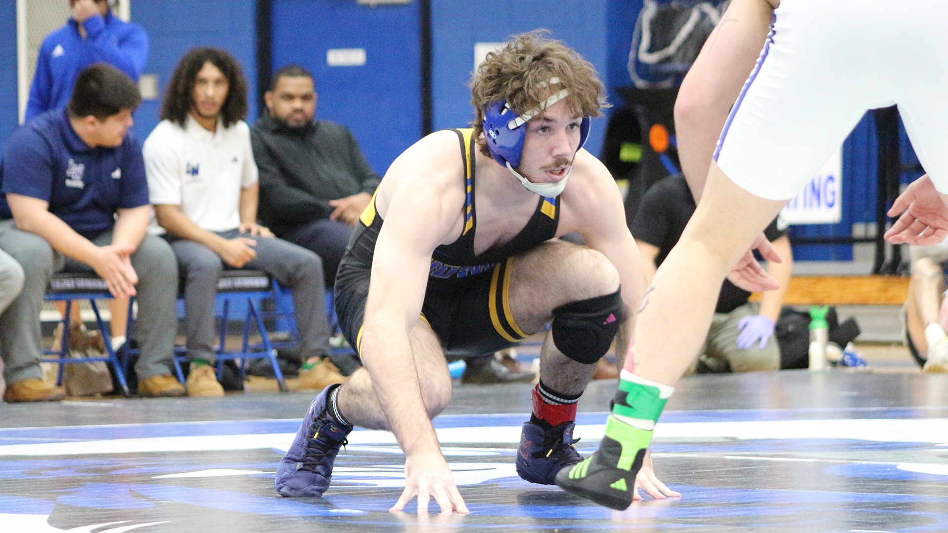 Sebastian Hutchinson action photo for MBU recap (Jan. 17, 2026)