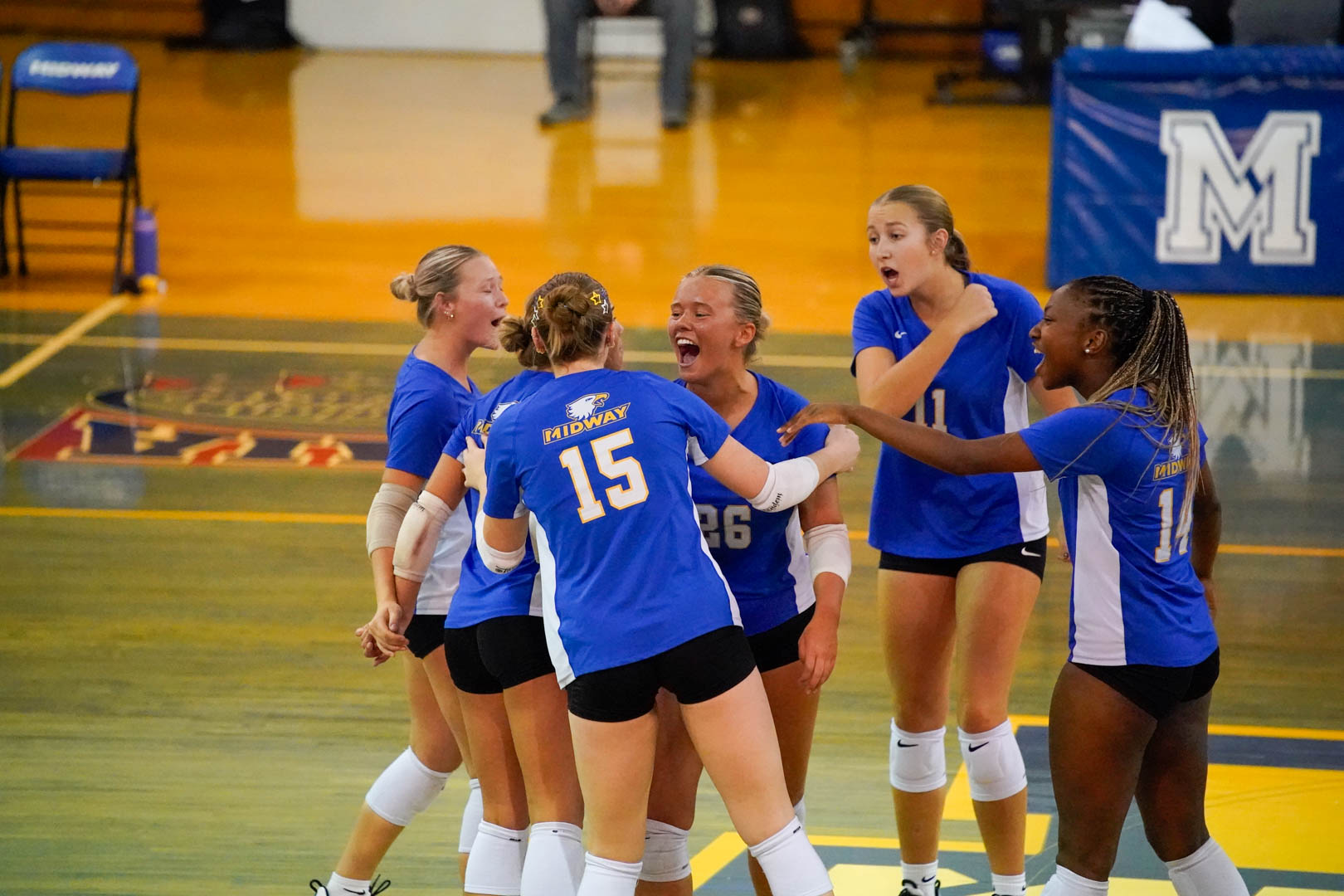 Midway Women's Volleyball hosts Lindsey Wilson and Indiana University at Kokomo in a tri-match on Saturday October 10, 2026 inside the Marshall Gymnasium.