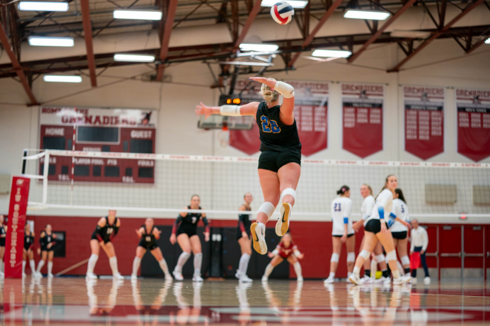 Midway Women's Volleyball traveled to New Albany, Indiana for a River States Conference matchup against IU Southeast on October 16, 2026.